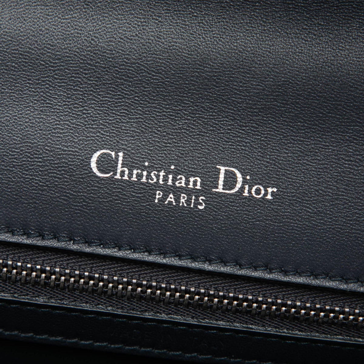 Dior Microcannage Patent Diorama Crossbody Bag