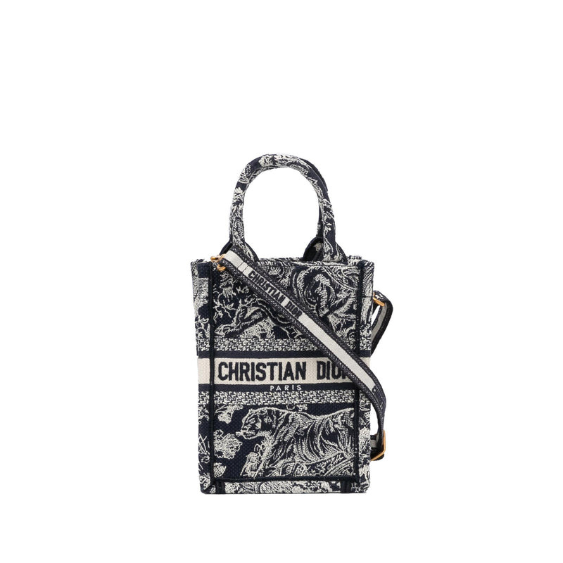 Dior Mini Book Tote Phone Bag (SHG-bEDNLG) – LuxeDH