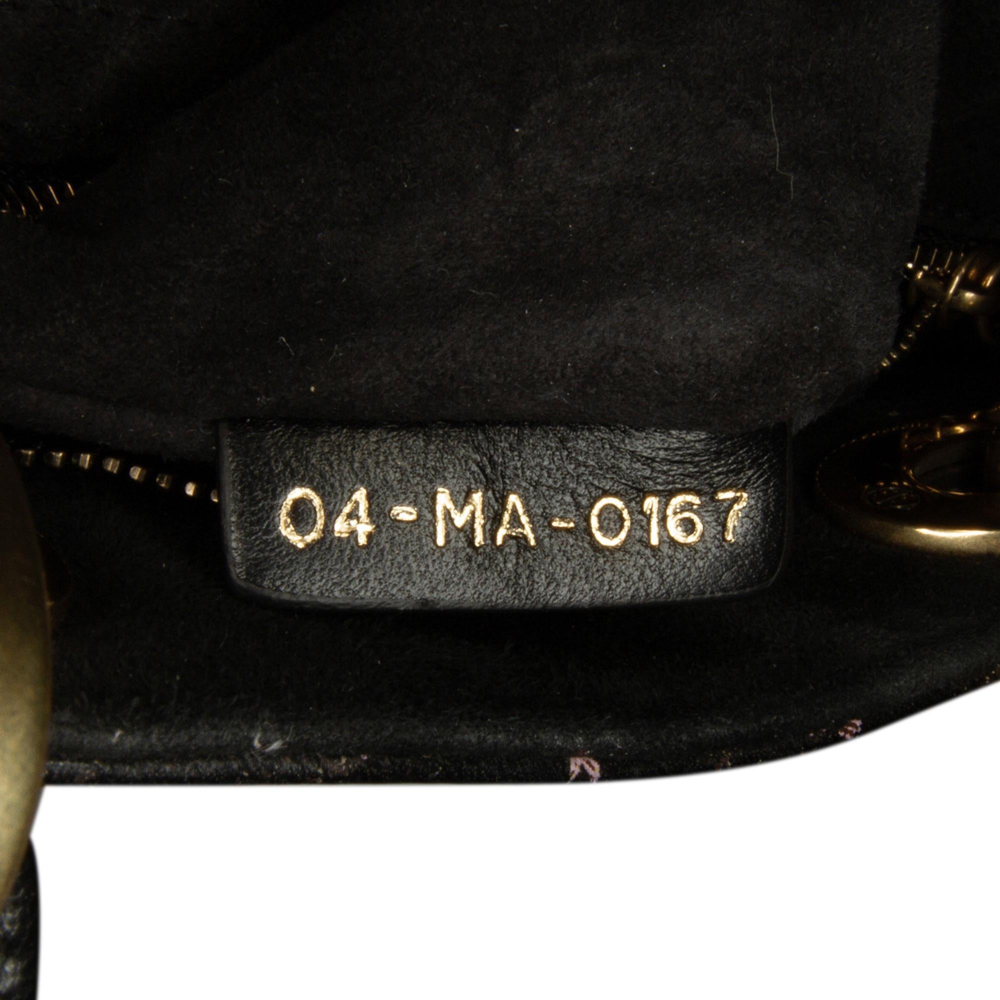 Dior Mini Calfskin I Feel Blue Lady Dior (SHG-MDAjUh)