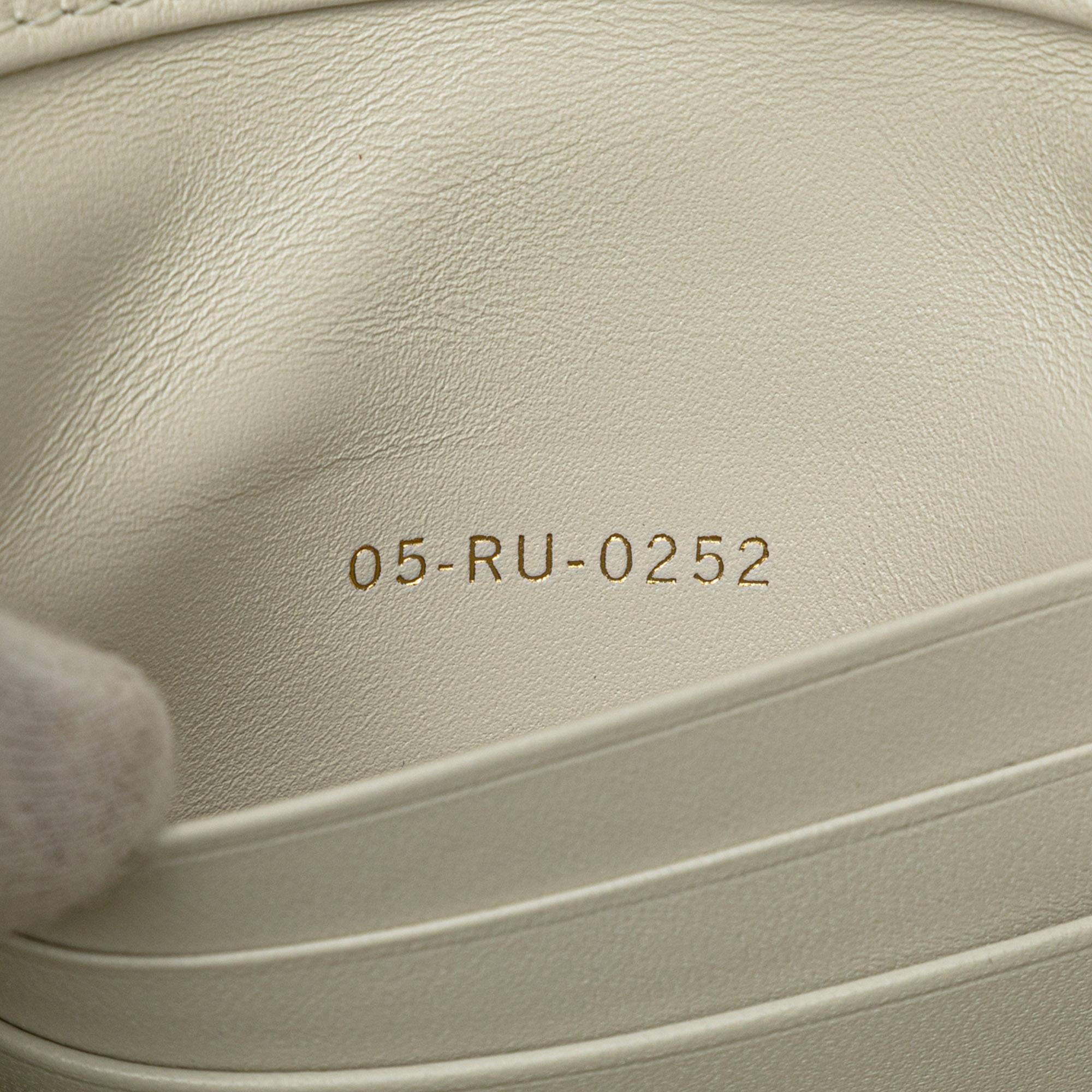 Dior Mini Calfskin Macrocannage Lucky Star Caro Bag