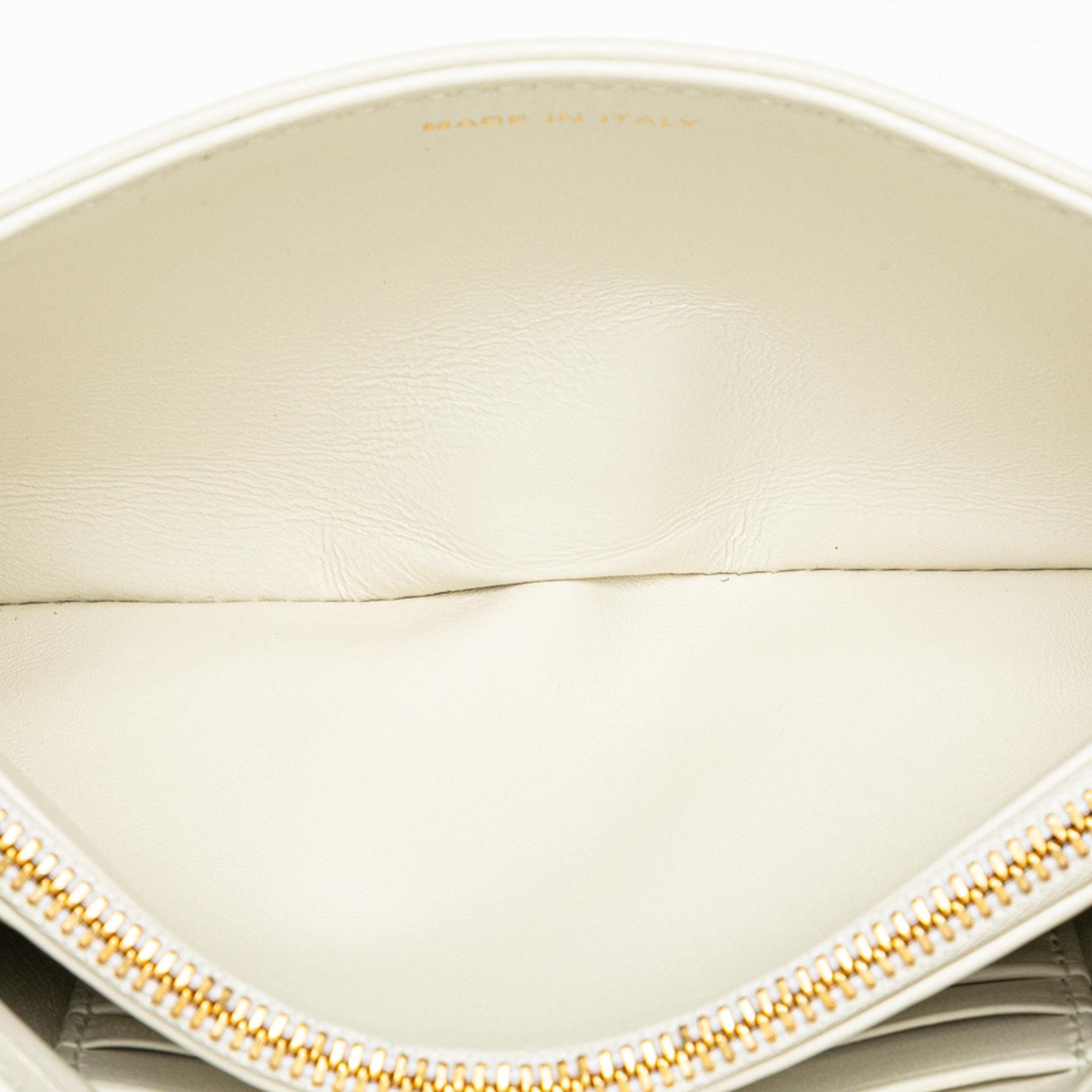 Dior Mini Calfskin Macrocannage Lucky Star Caro Bag