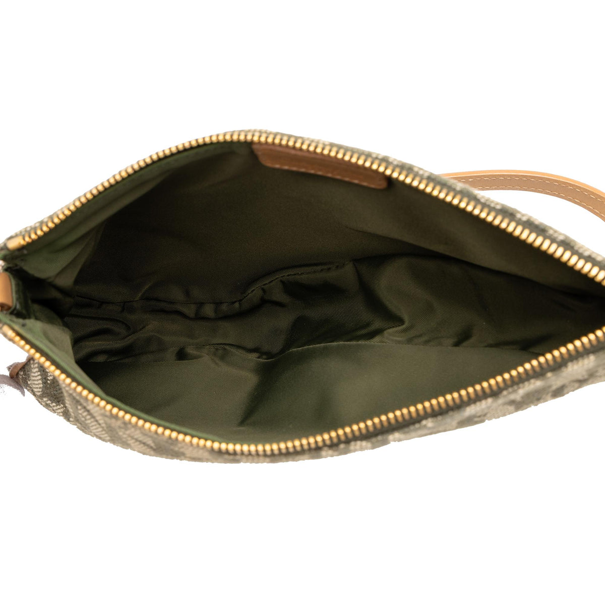 Dior Mini Diorissimo Canvas Saddle Pochette