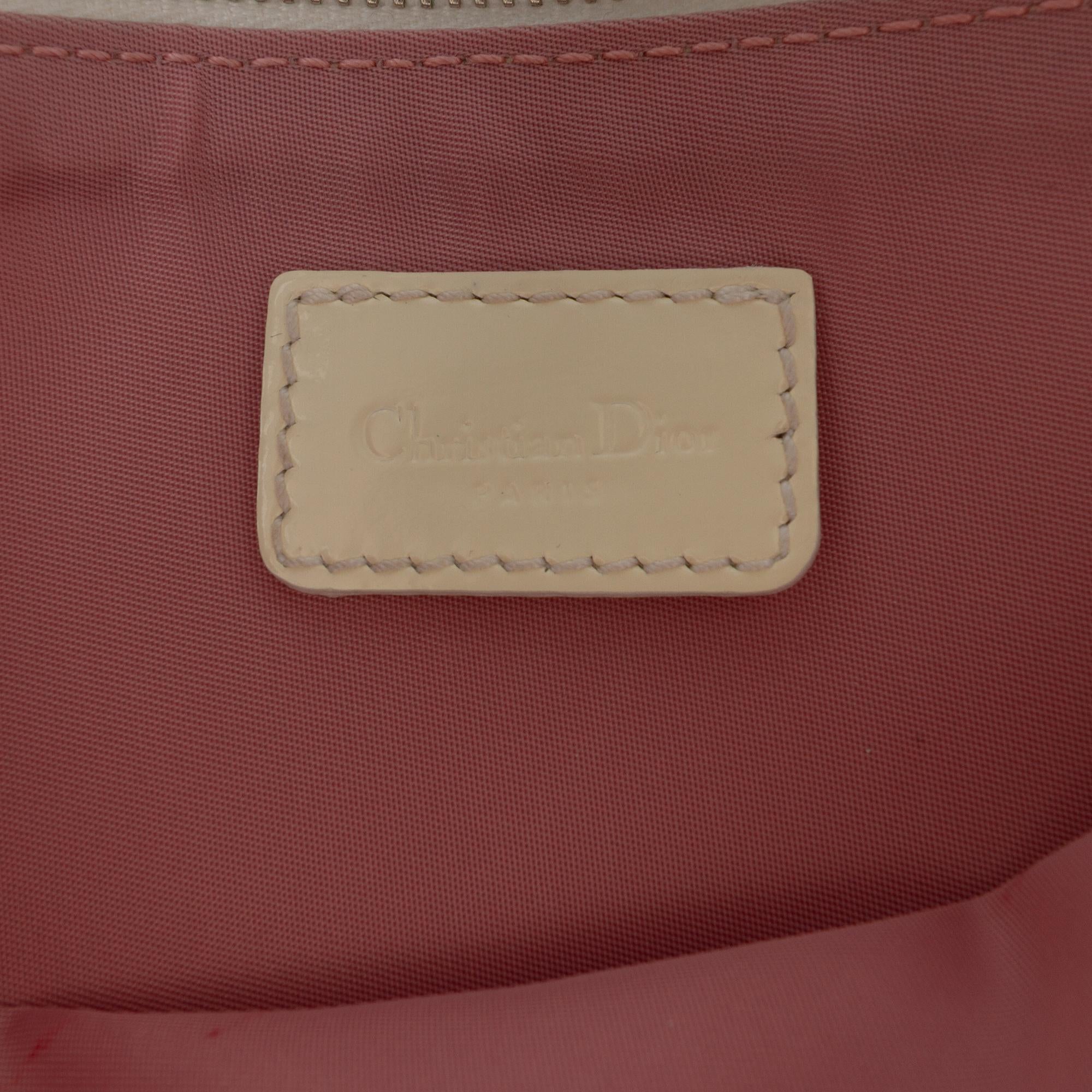 Dior Mini Diorissimo Coated Canvas Saddle Pochette