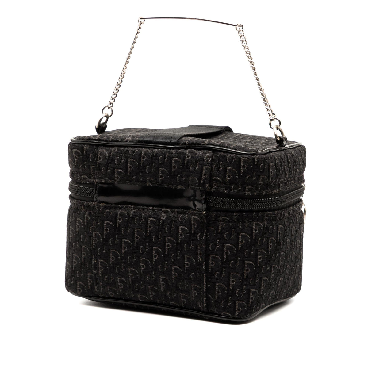 Dior Mini Diorissimo Trotter Canvas Vanity Bag