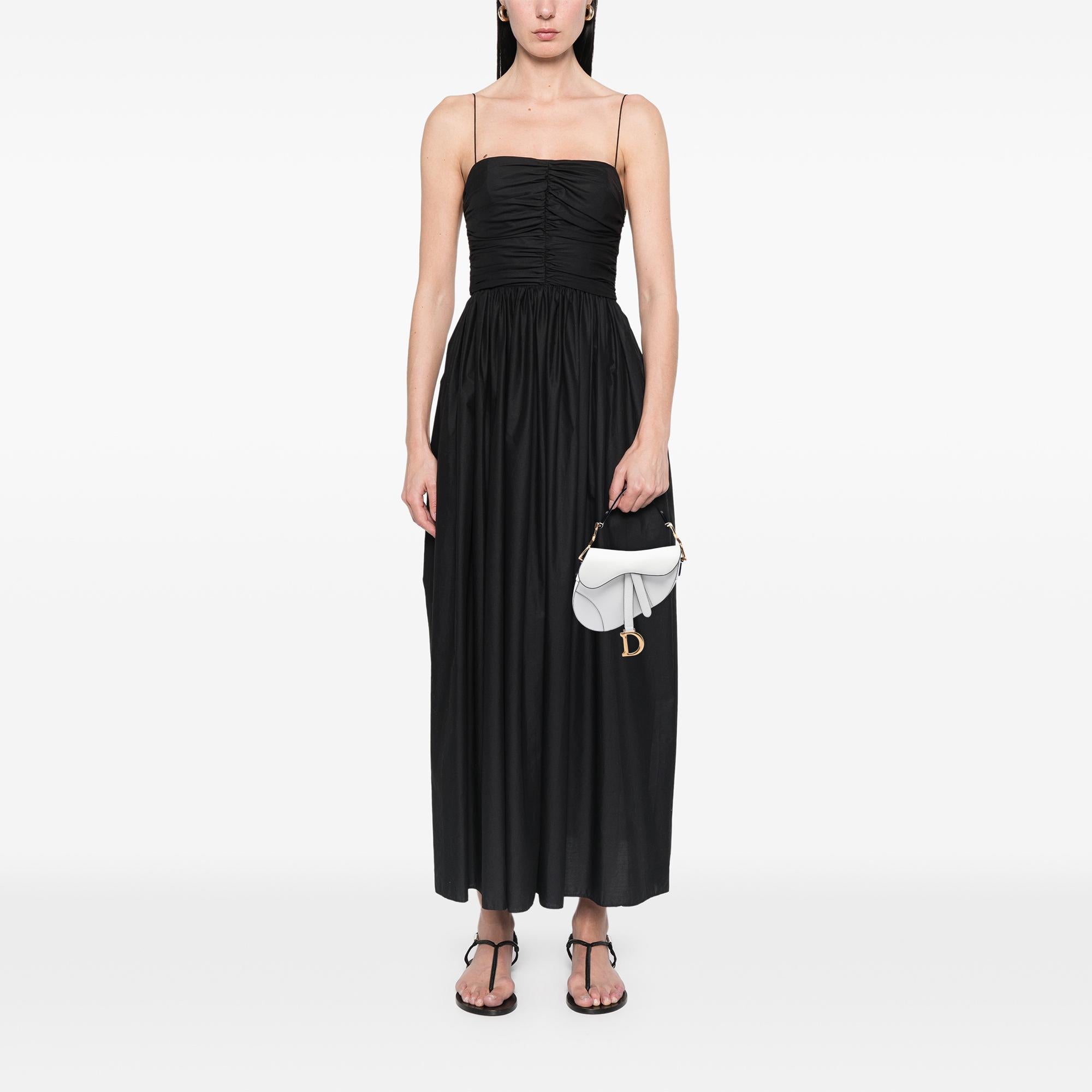 Dior Mini Grained Calfskin Saddle Bag
