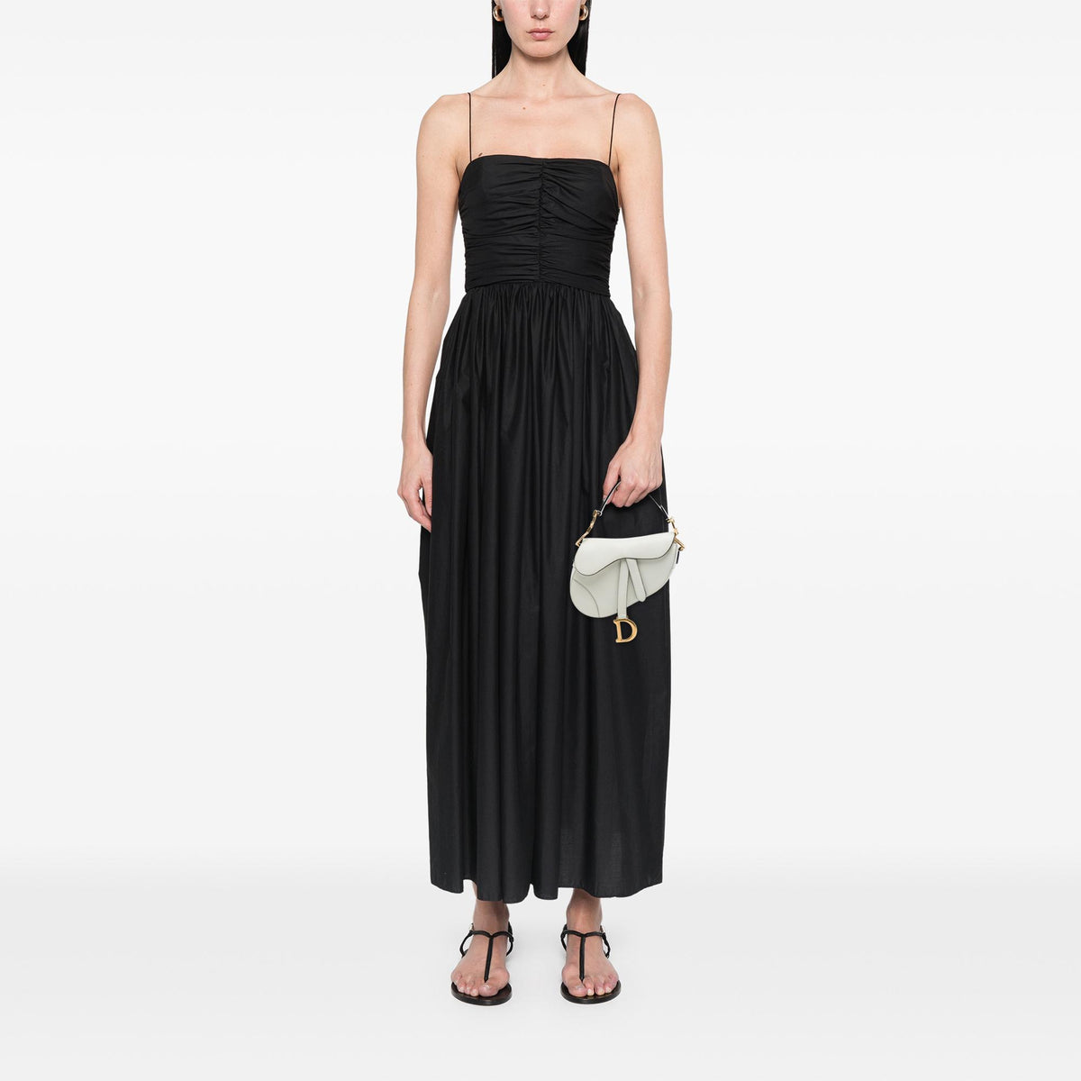 Dior Mini Grained Calfskin Saddle Bag