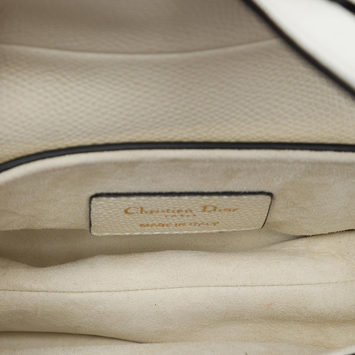 Dior Mini Grained Calfskin Saddle Bag