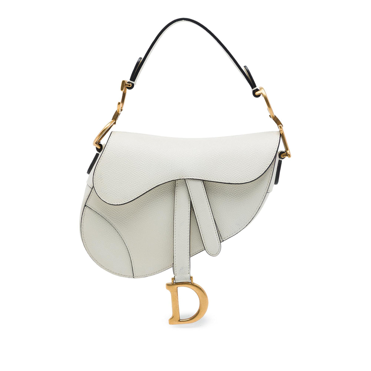Dior Mini Grained Calfskin Saddle Bag