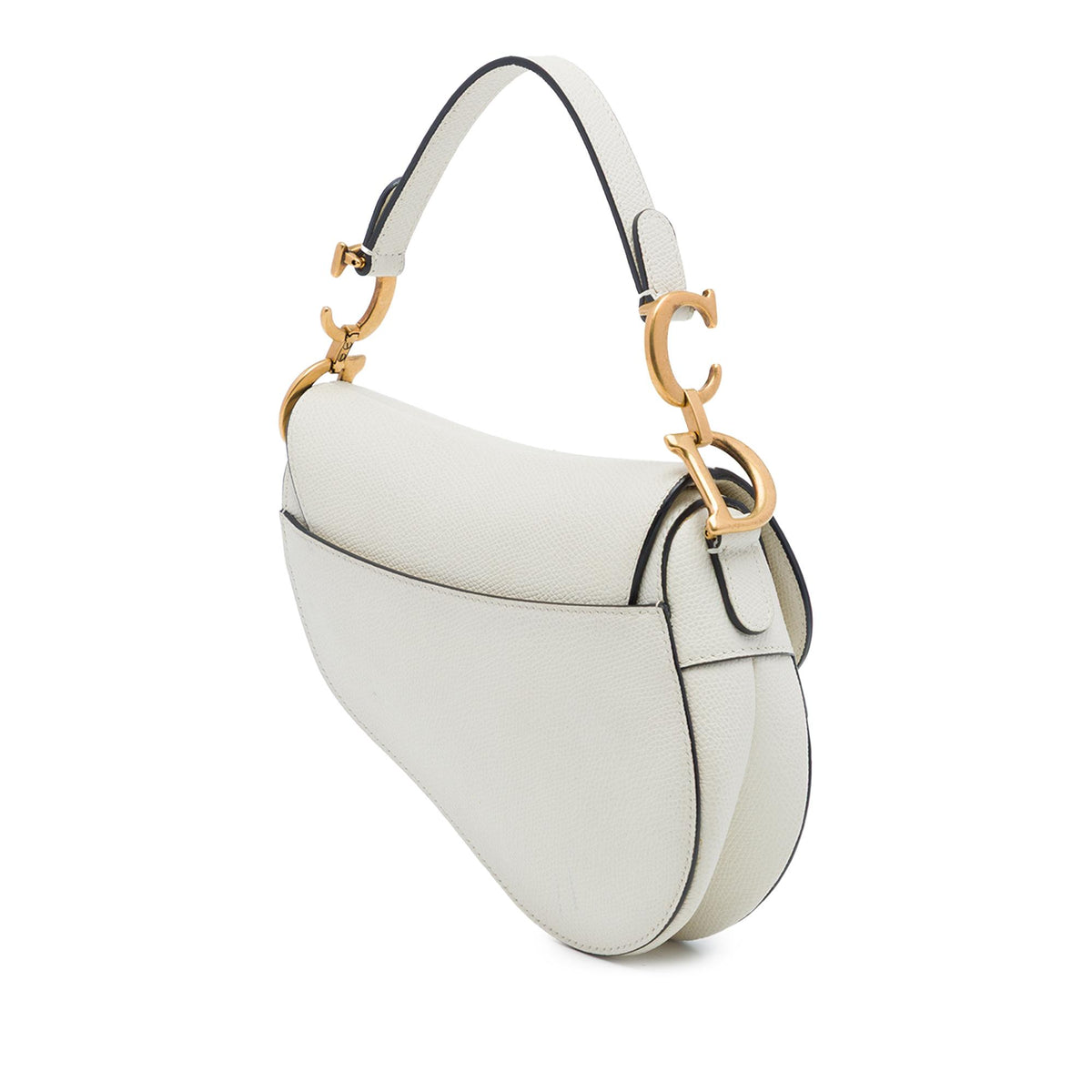 Dior Mini Grained Calfskin Saddle Bag