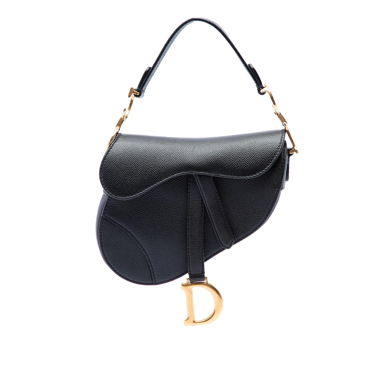 Dior Mini Grained Calfskin Saddle