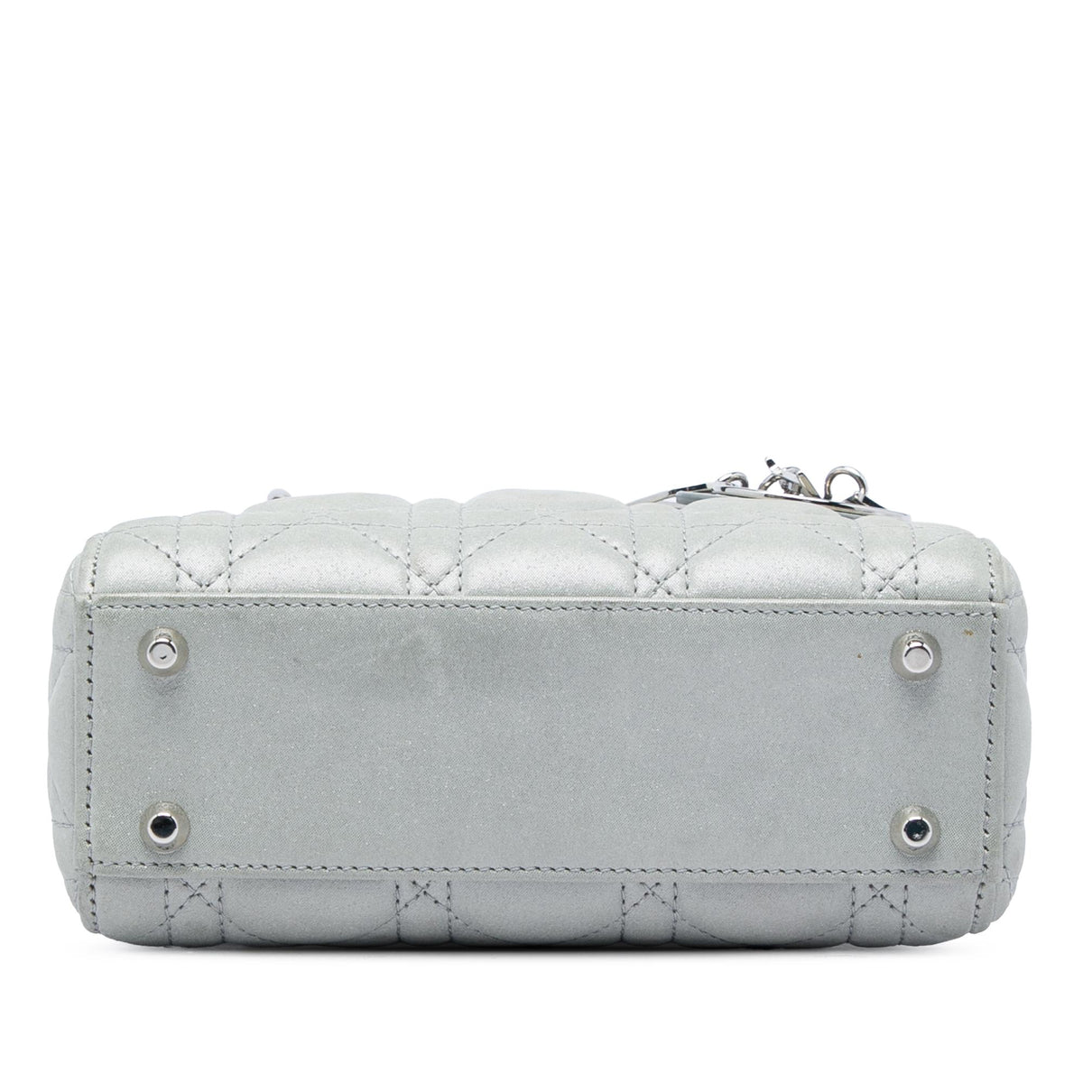 Dior Mini Iridescent Lambskin Cannage Lady Dior