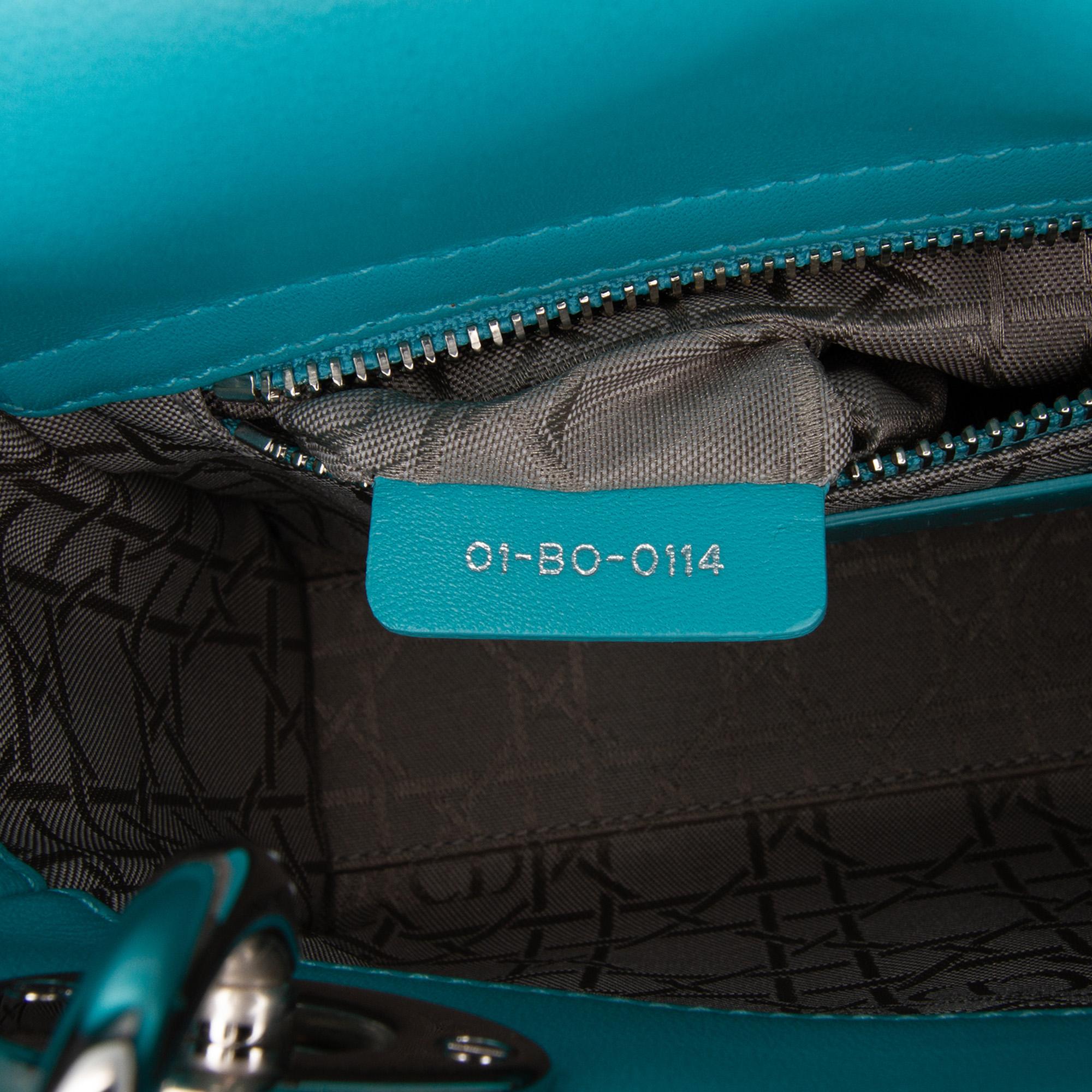 Dior Mini Lambskin Cannage Lady Dior