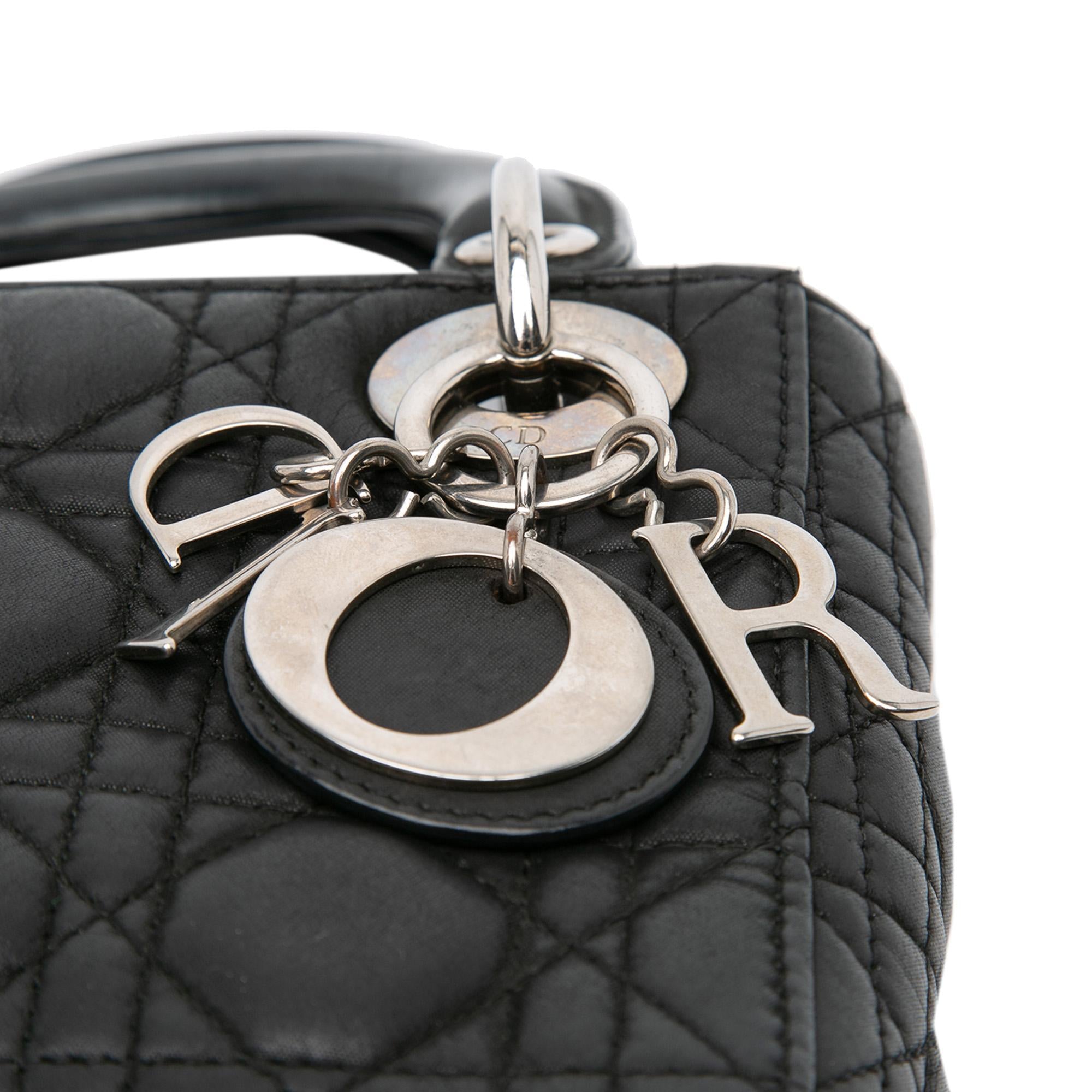 Dior Mini Lambskin Cannage Lady Dior