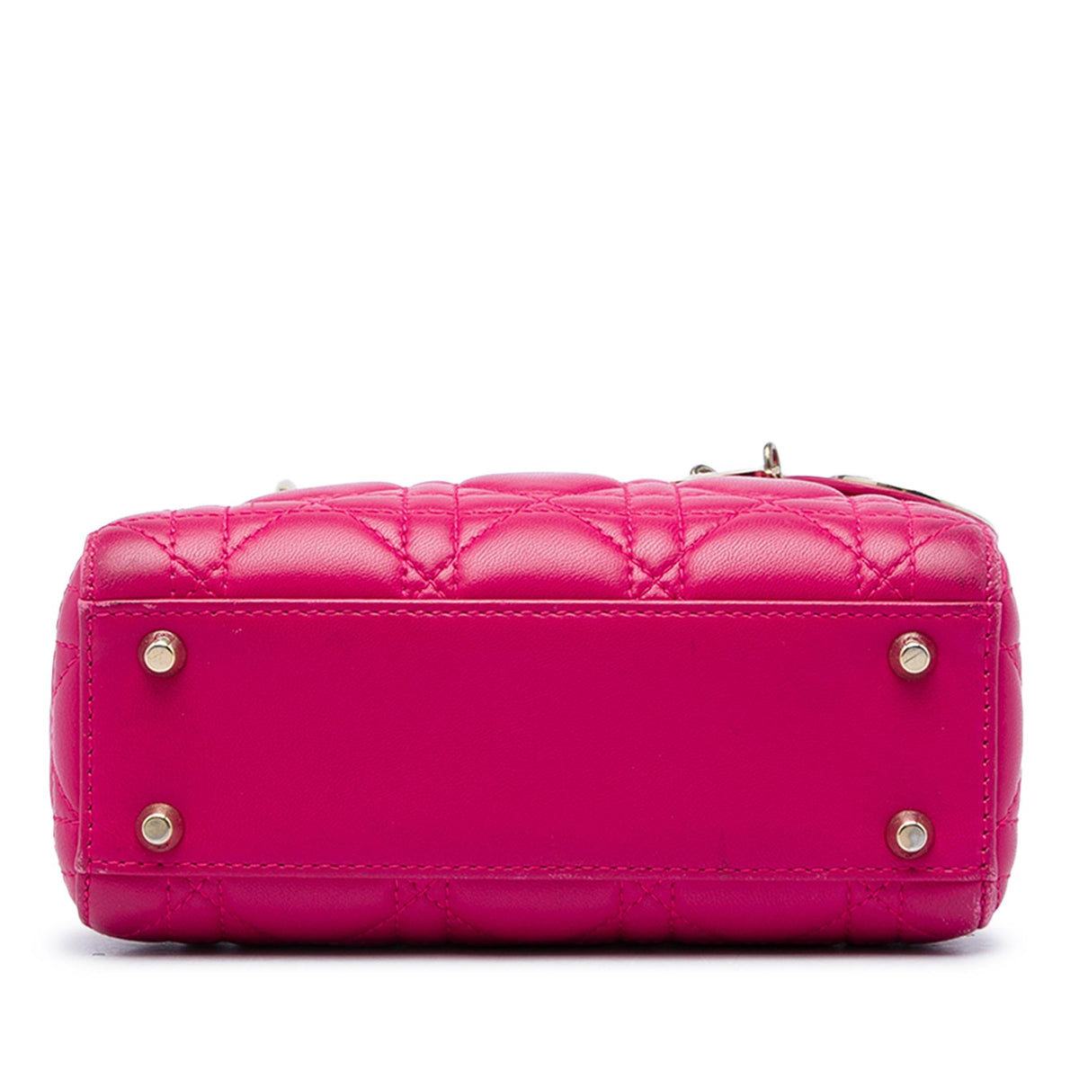 Dior Mini Lambskin Cannage Lady Dior