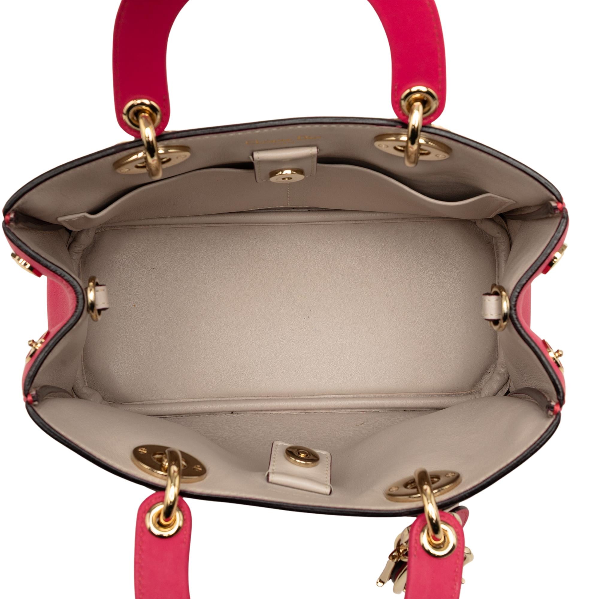 Dior Mini Leather Diorissimo Satchel