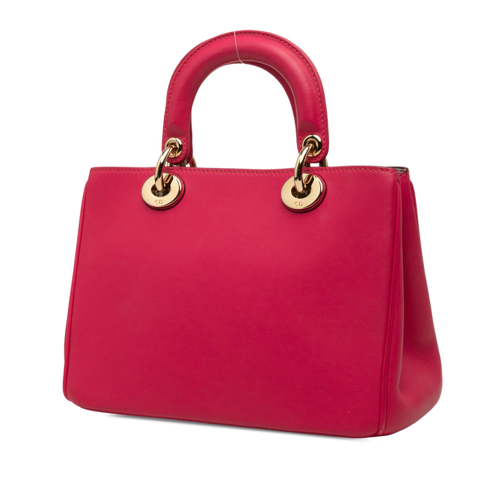 Dior Mini Leather Diorissimo Satchel