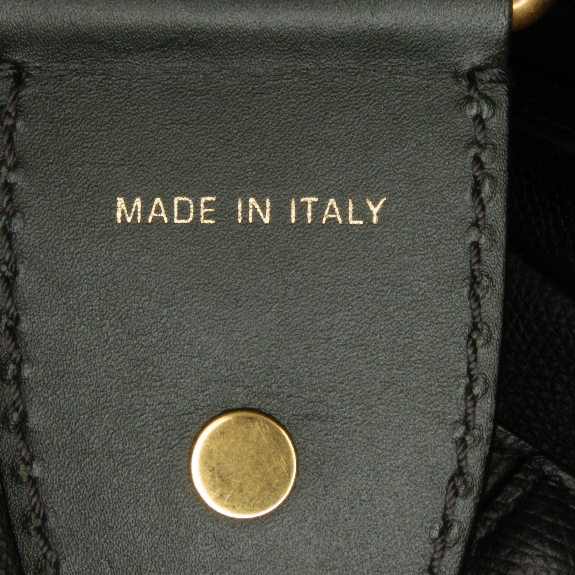 Dior Mini Leather Saddle Bag (SHG-KUNT5m)