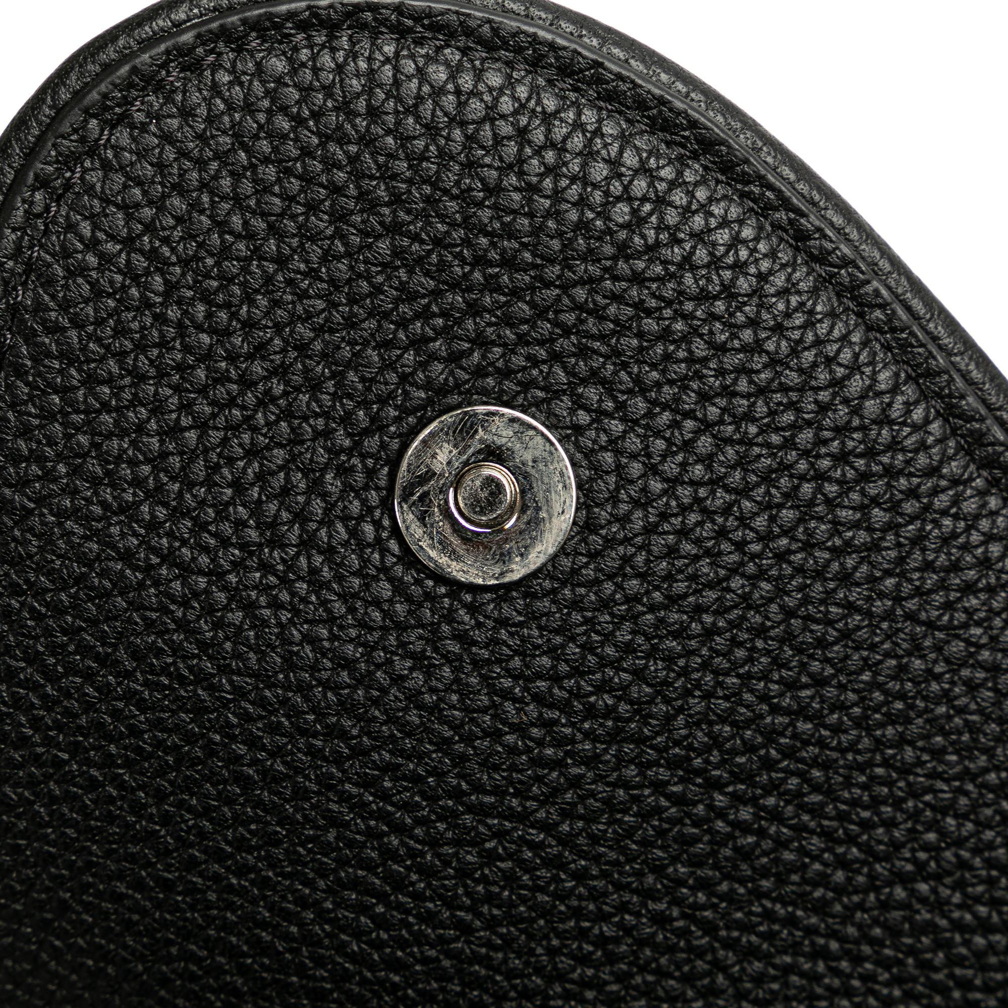 Dior Mini Leather Saddle Crossbody