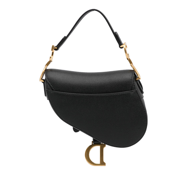 Dior Mini Leather Saddle (SHG-XuNhFg)