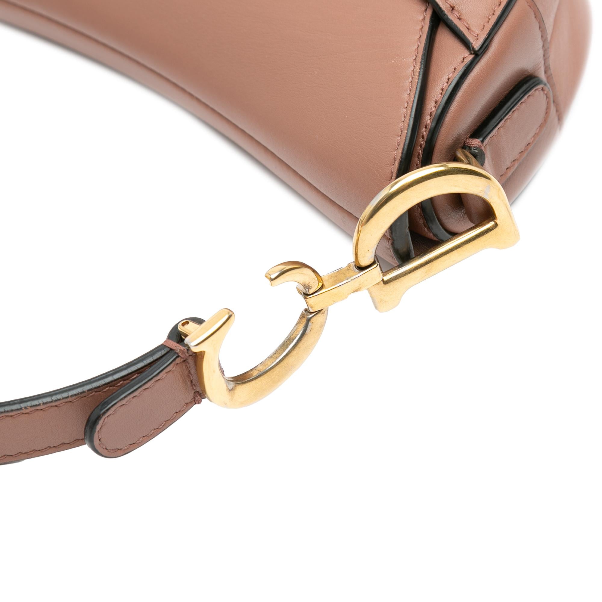 Dior Mini Leather Saddle