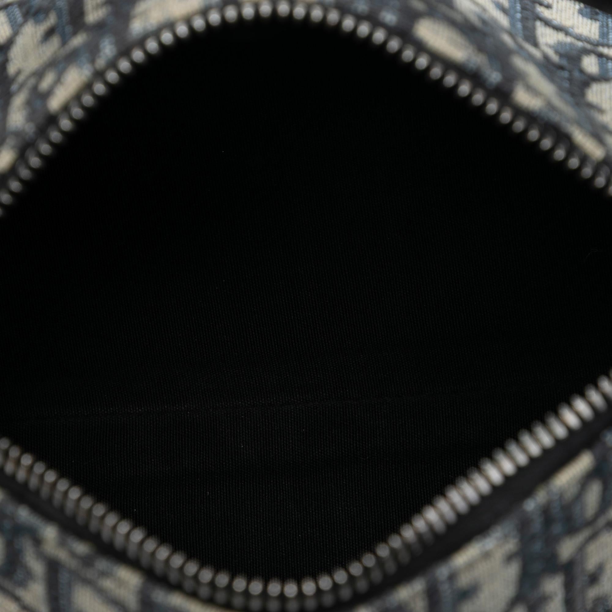 Dior Mini Oblique Canvas Roller Messenger Bag
