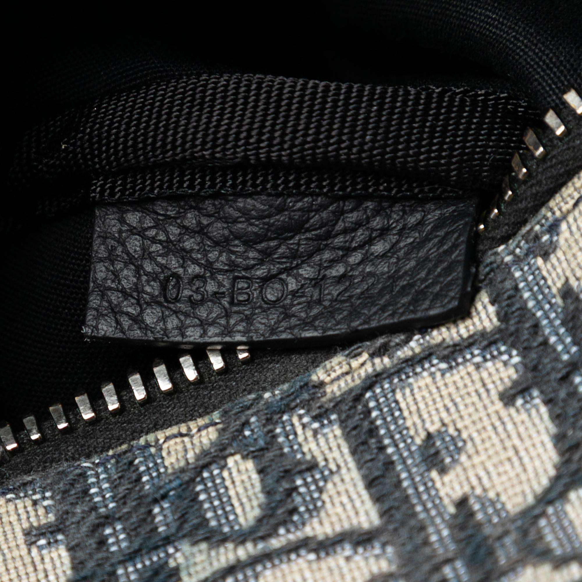 Dior Mini Oblique Canvas Roller Messenger Bag