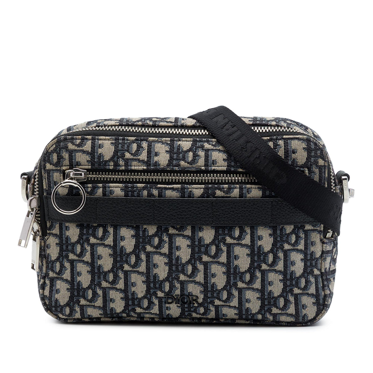 Dior Mini Oblique Canvas Safari Crossbody