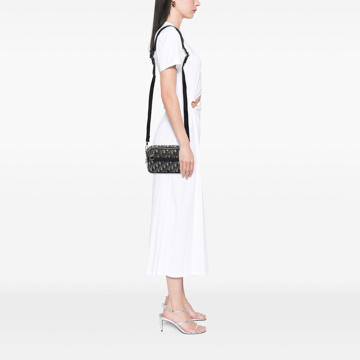 Dior Mini Oblique Canvas Safari Crossbody