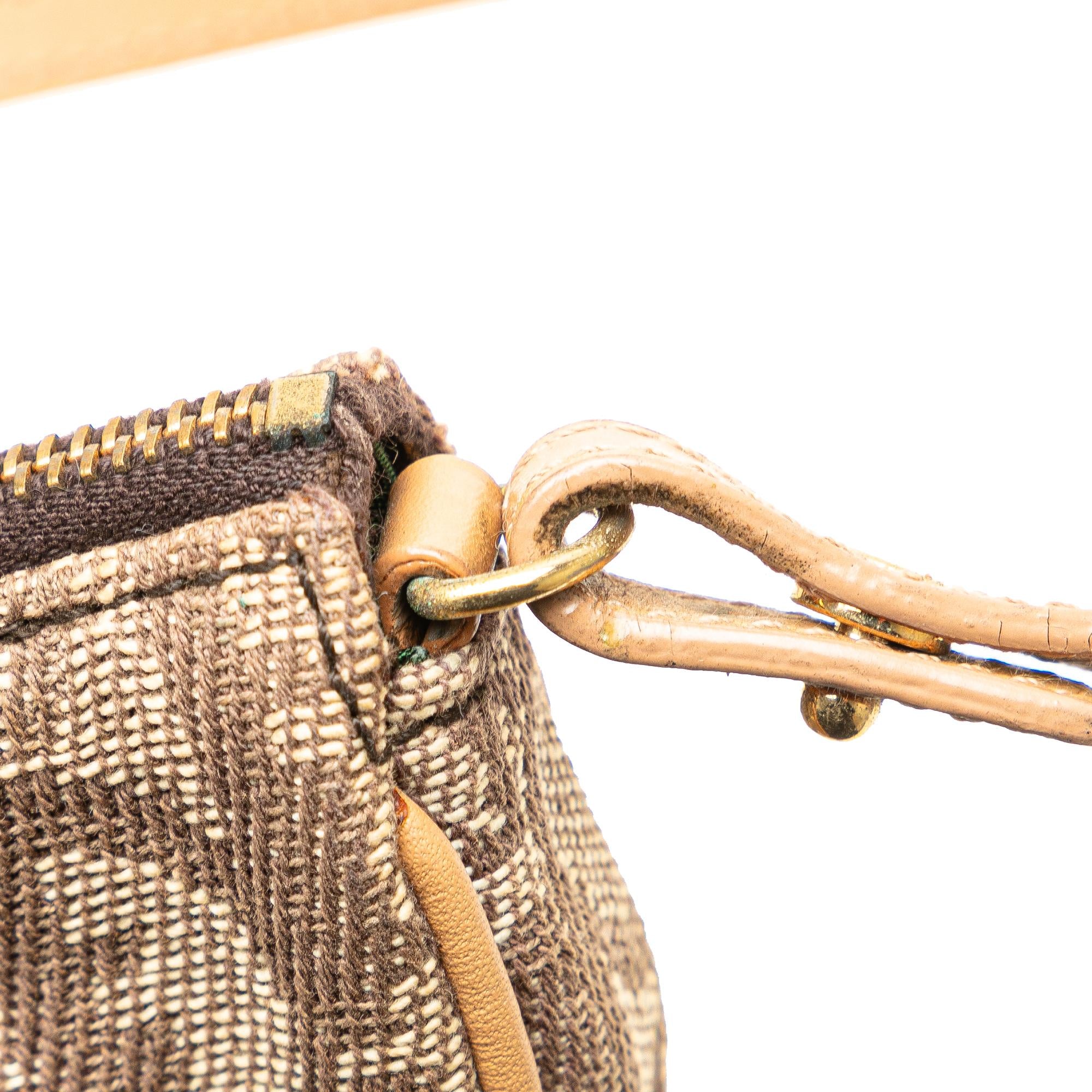 Dior Mini Oblique Saddle Pochette (SHG-LwZrxk)