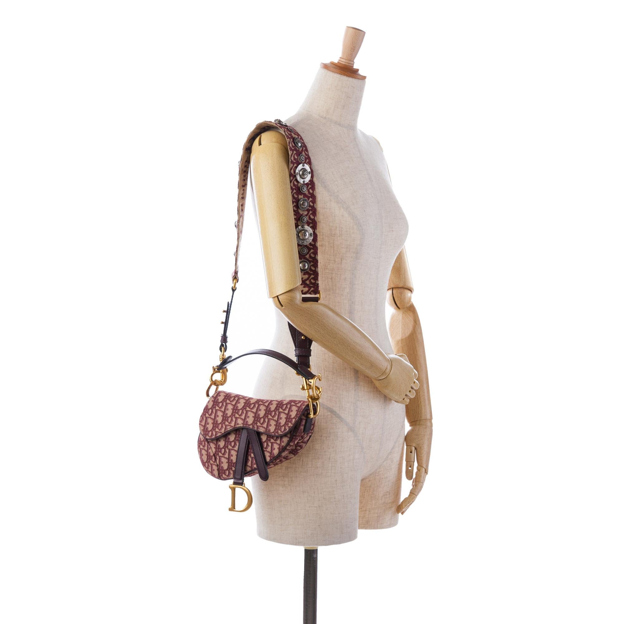 Dior Mini Oblique Saddle (SHG-5lm2Ih)