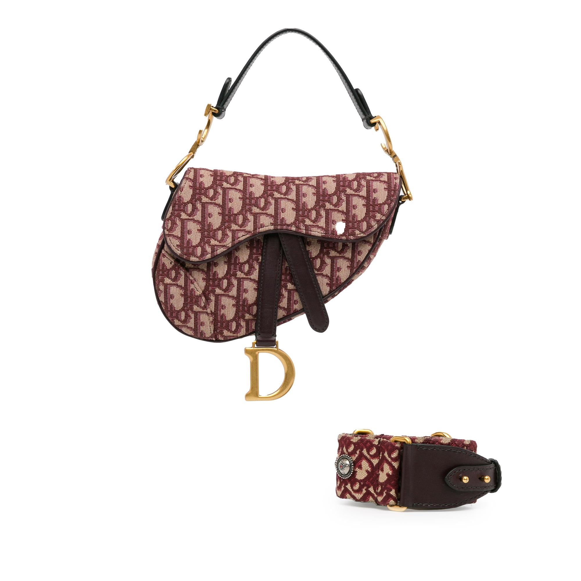 Dior Mini Oblique Saddle (SHG-5lm2Ih)