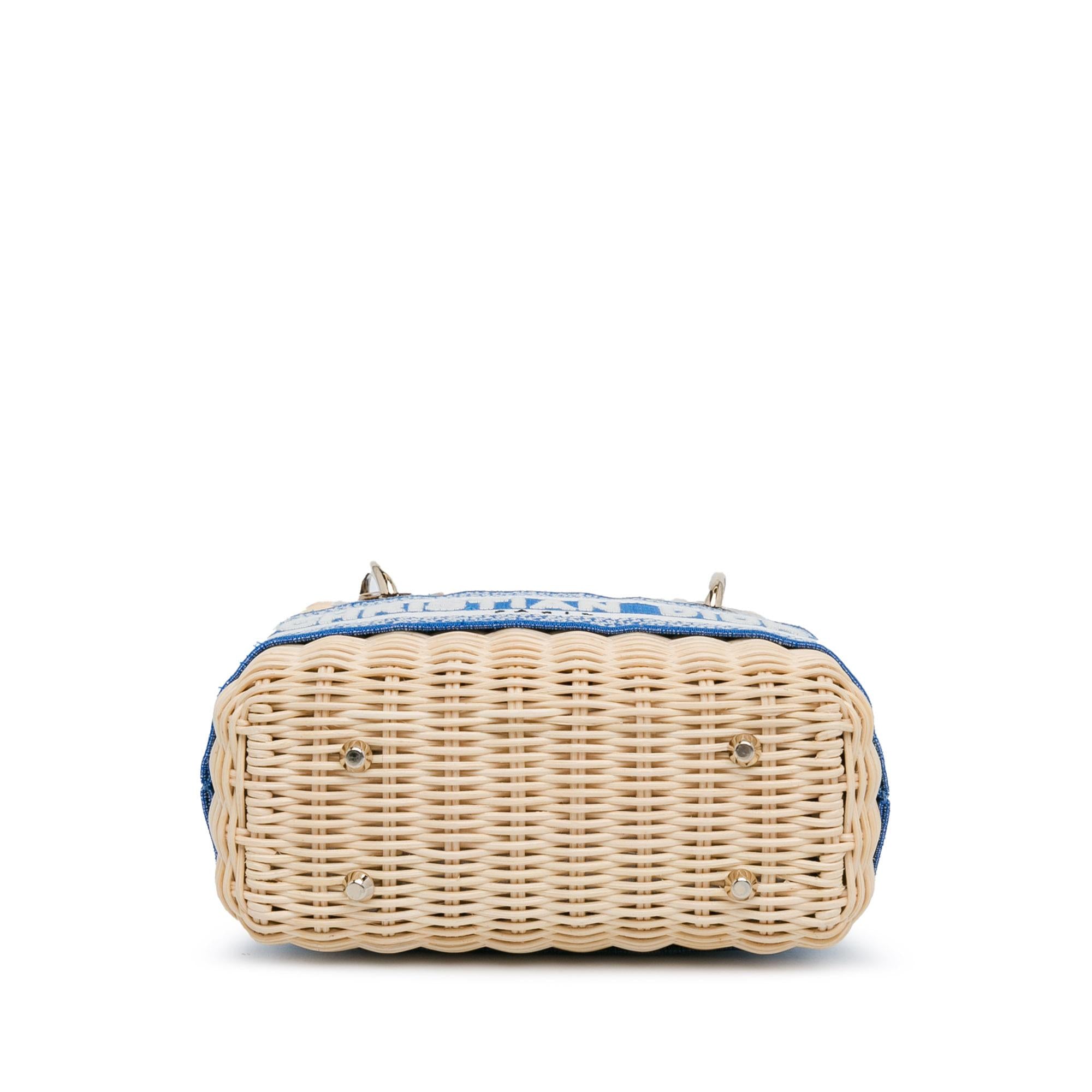 Dior Mini Oblique Wicker Lady Dior (SHG-YGhMpn)
