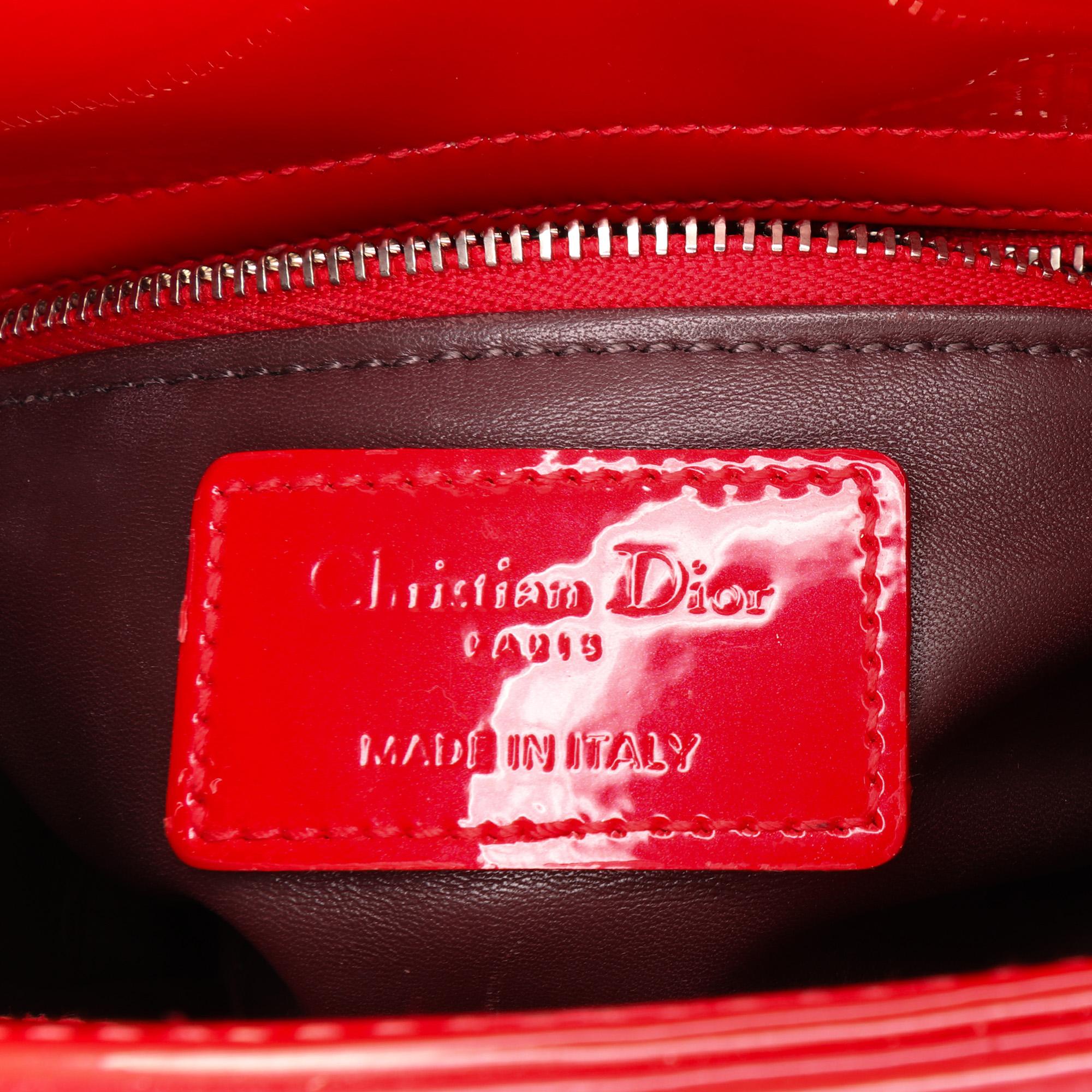 Dior Mini Patent Lady Dior