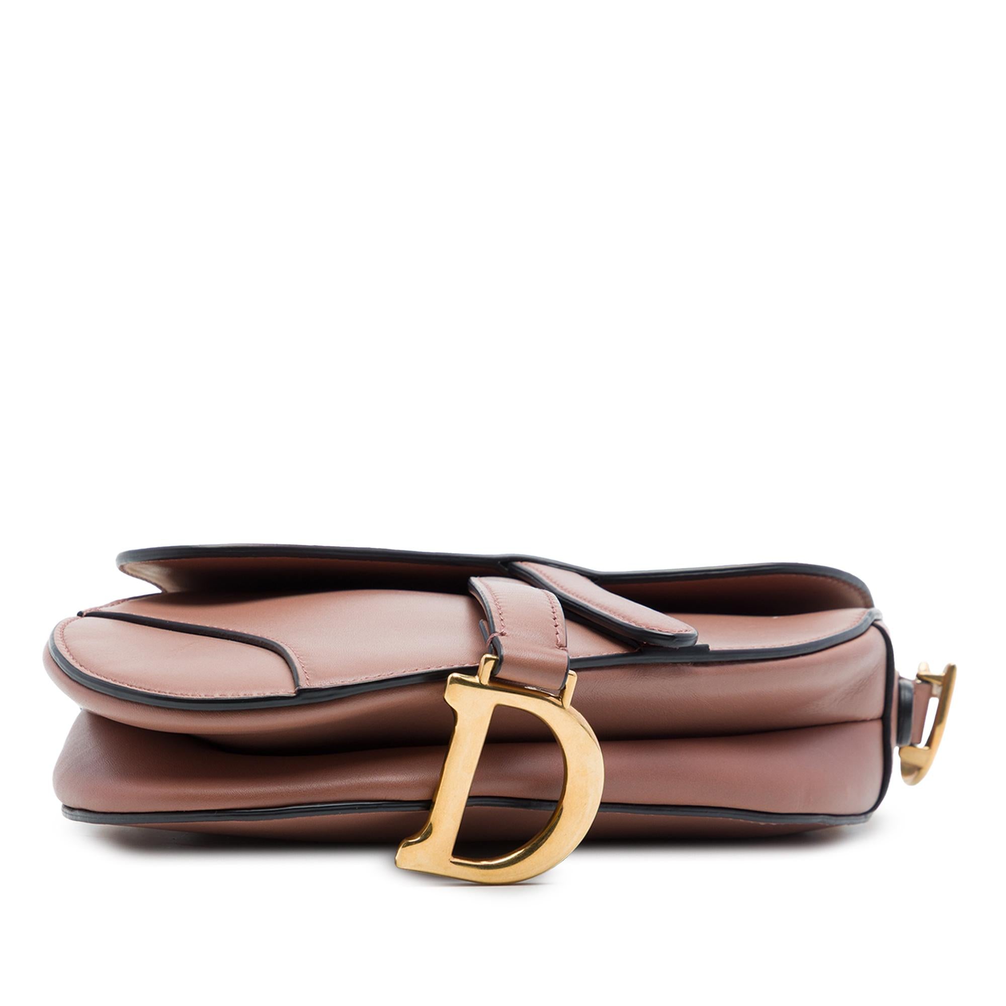 Dior Mini Smooth Calfskin Saddle Bag