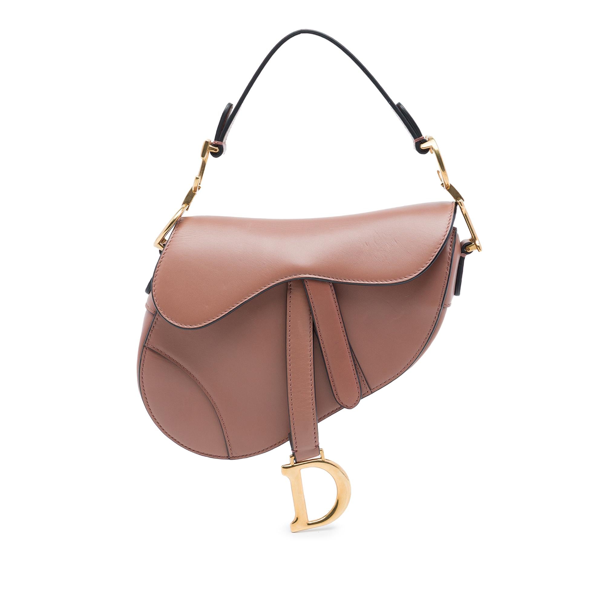 Dior Mini Smooth Calfskin Saddle Bag