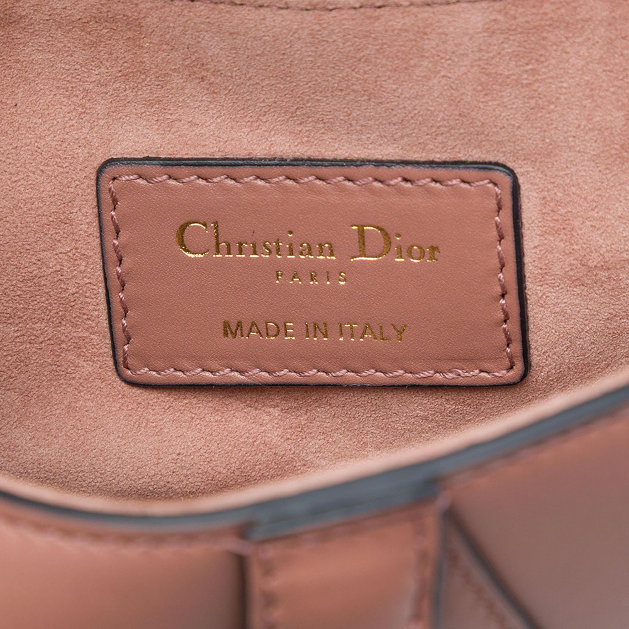 Dior Mini Smooth Calfskin Saddle Bag