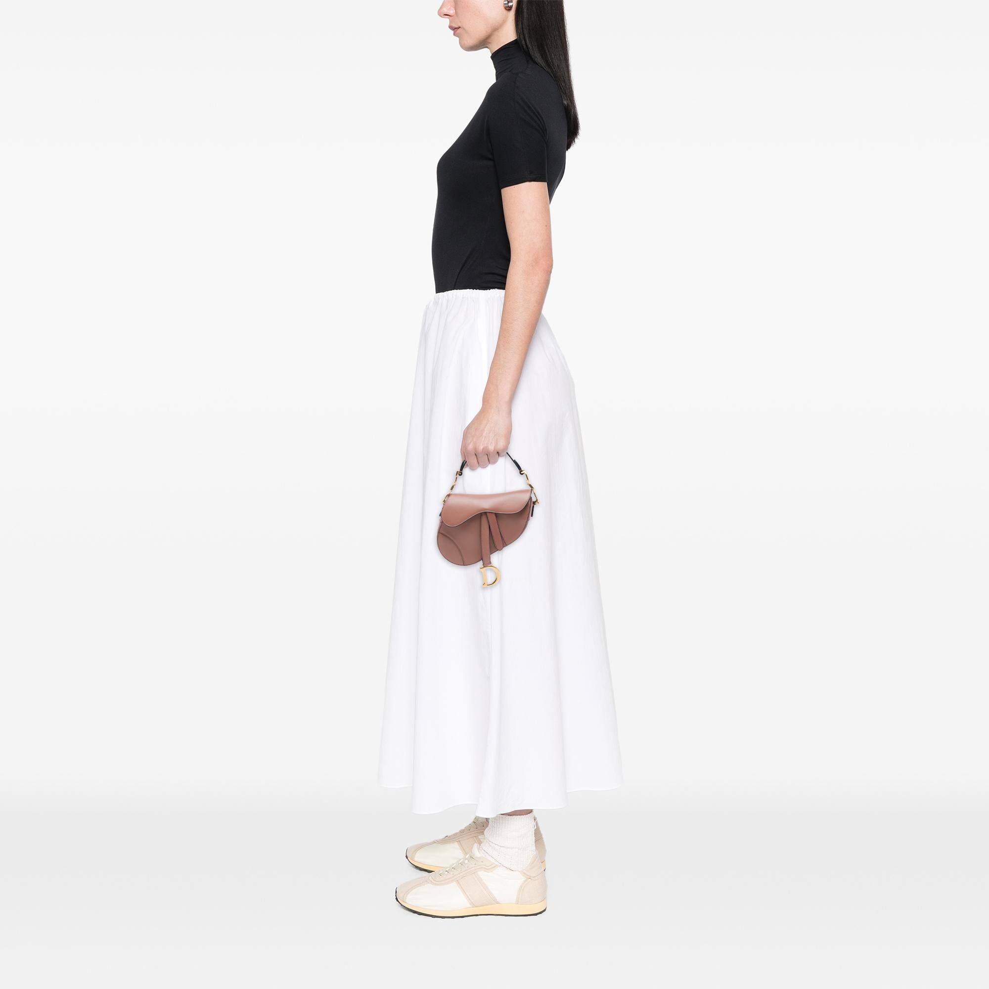 Dior Mini Smooth Calfskin Saddle Bag