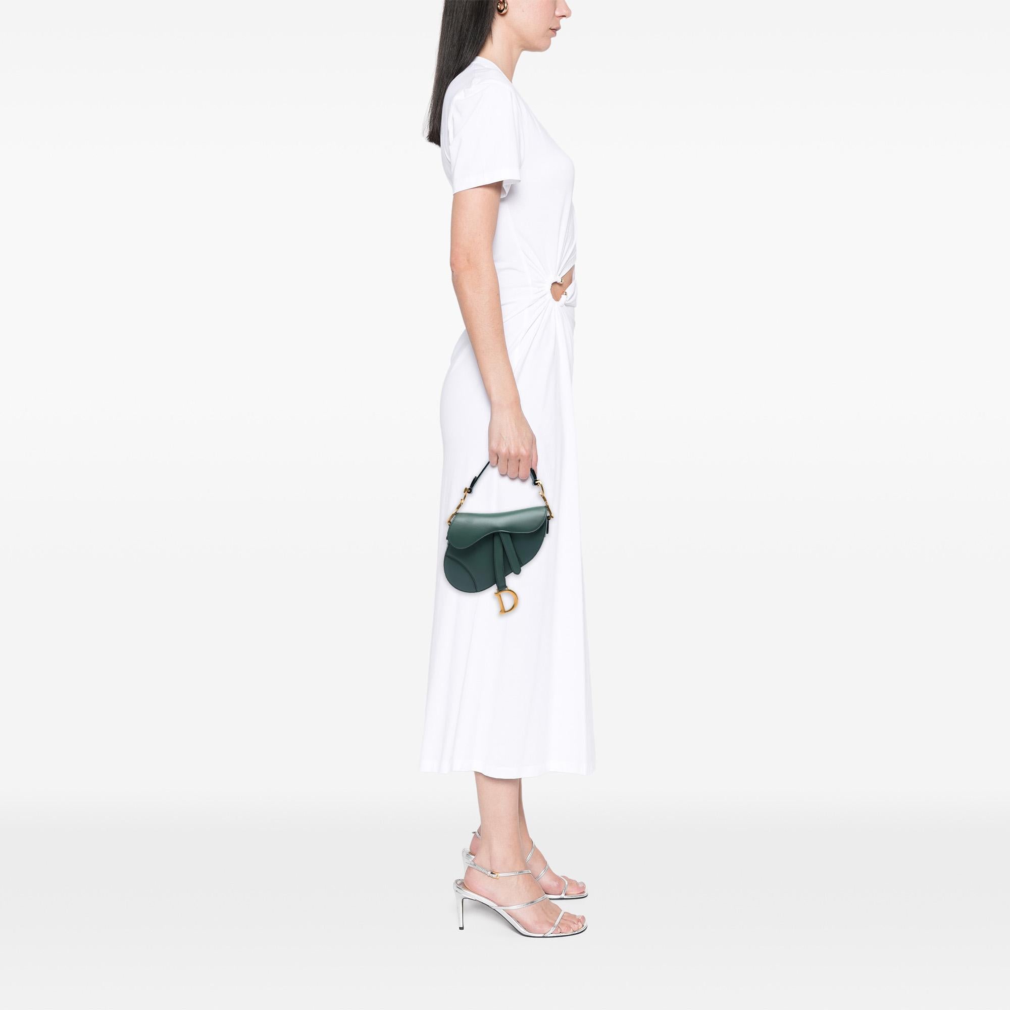 Dior Mini Smooth Calfskin Saddle Bag