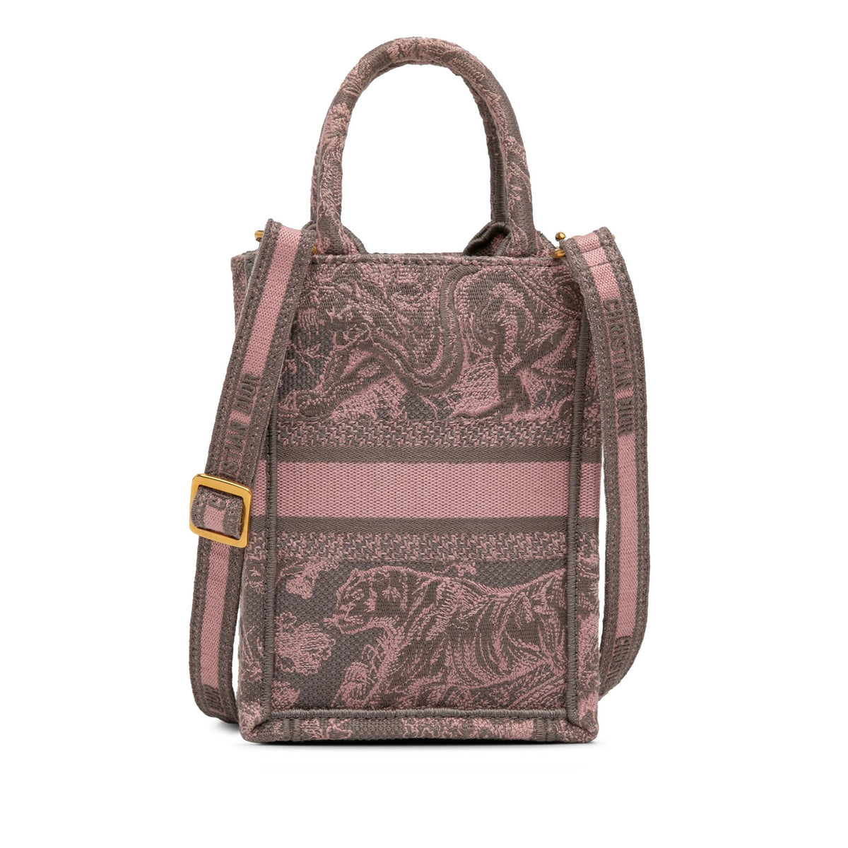 Dior Mini Toile de Jouy Vertical Book Tote
