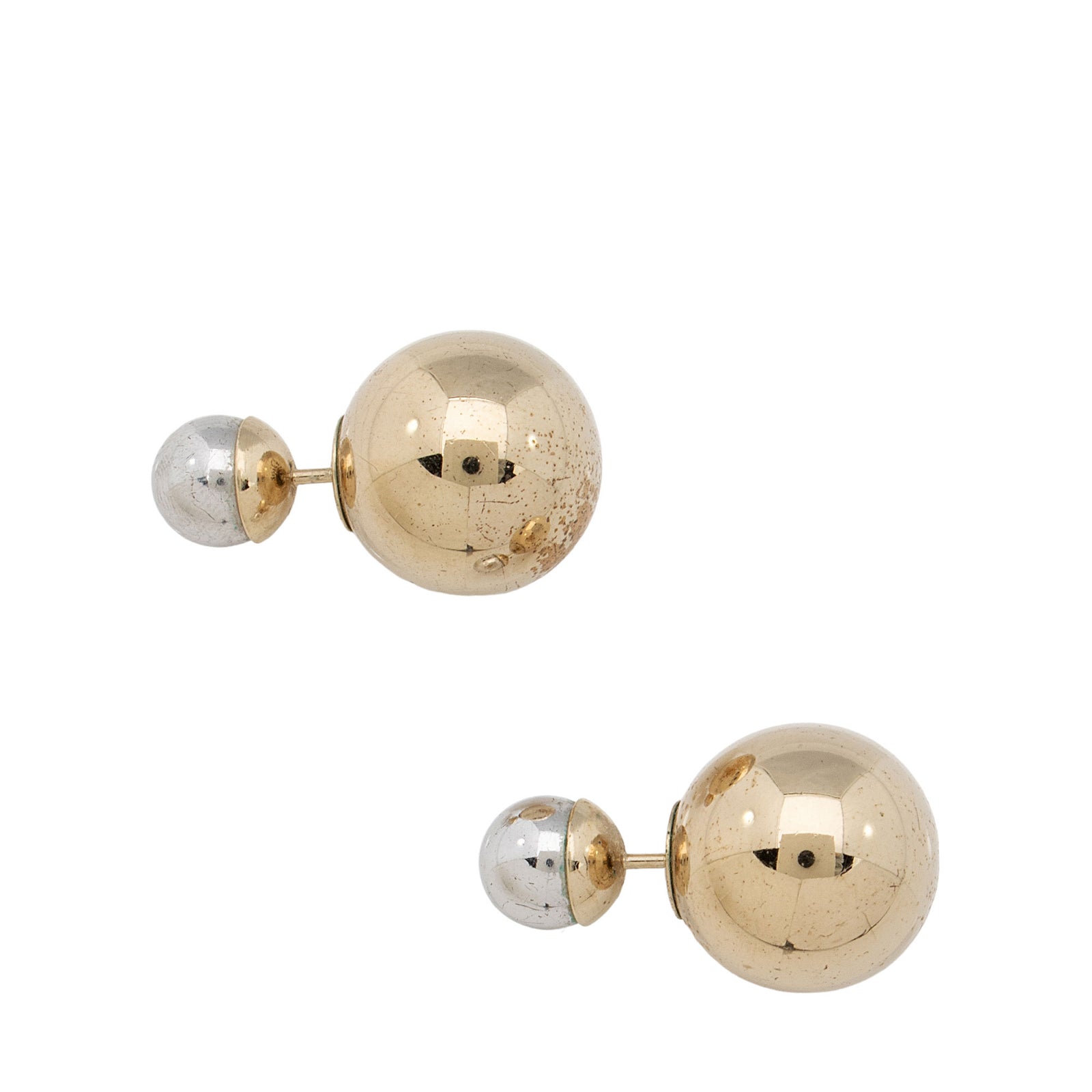 Dior double sided earrings deals