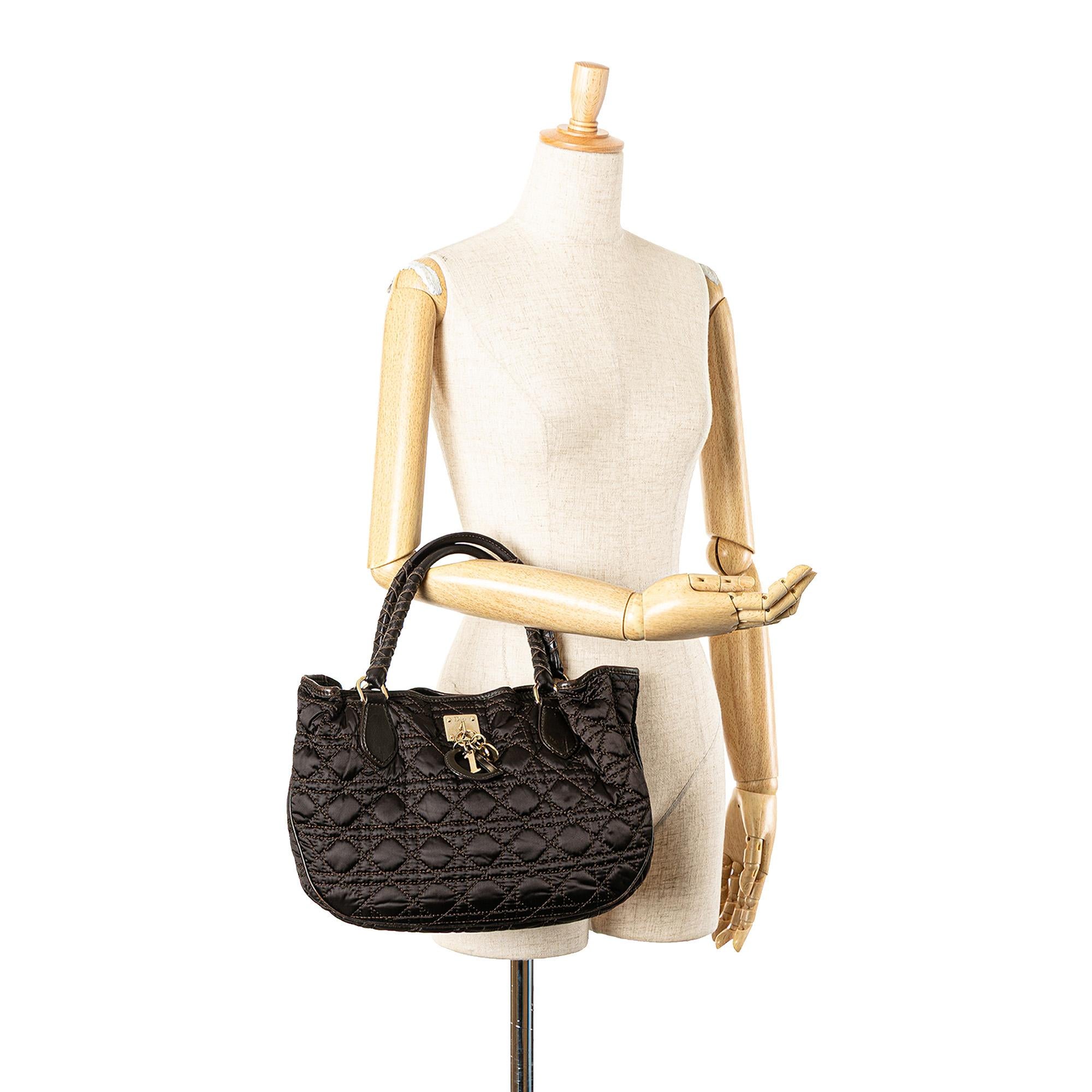 Dior Nylon Cannage Lovely Handbag