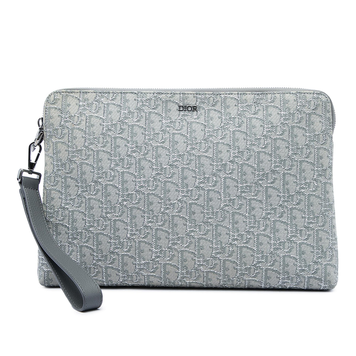 Dior Oblique Canvas A4 Zipped Pouch