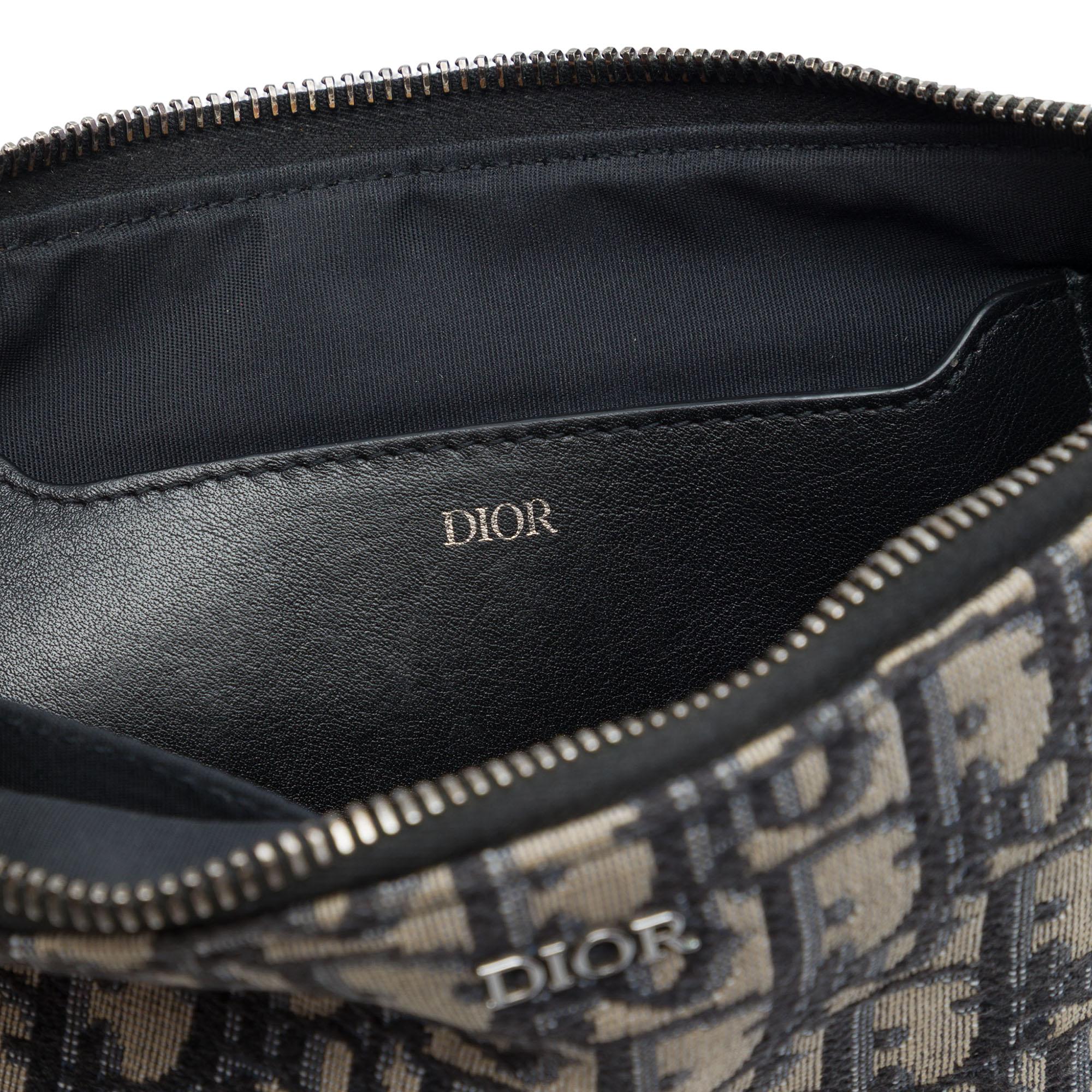 Dior Oblique Canvas A5 Pouch