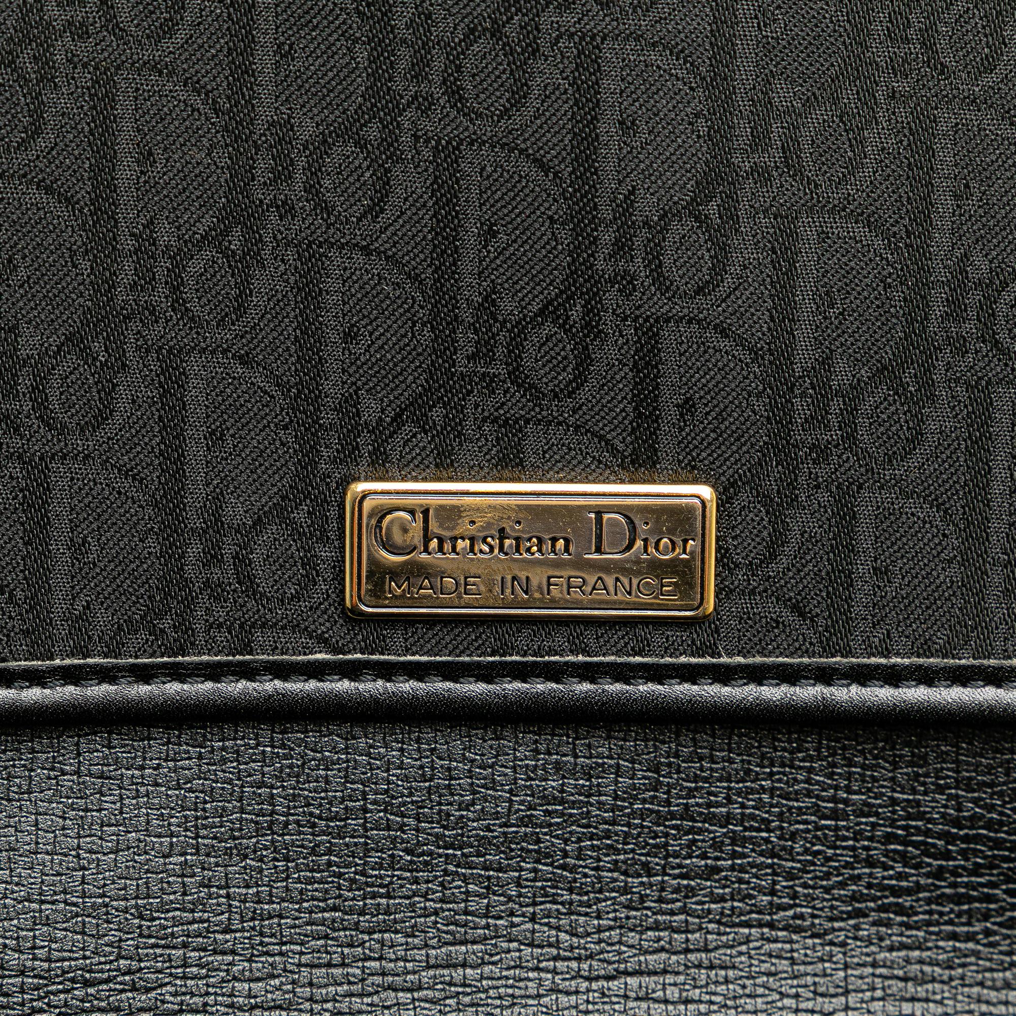Dior Oblique Canvas Flap Crossbody