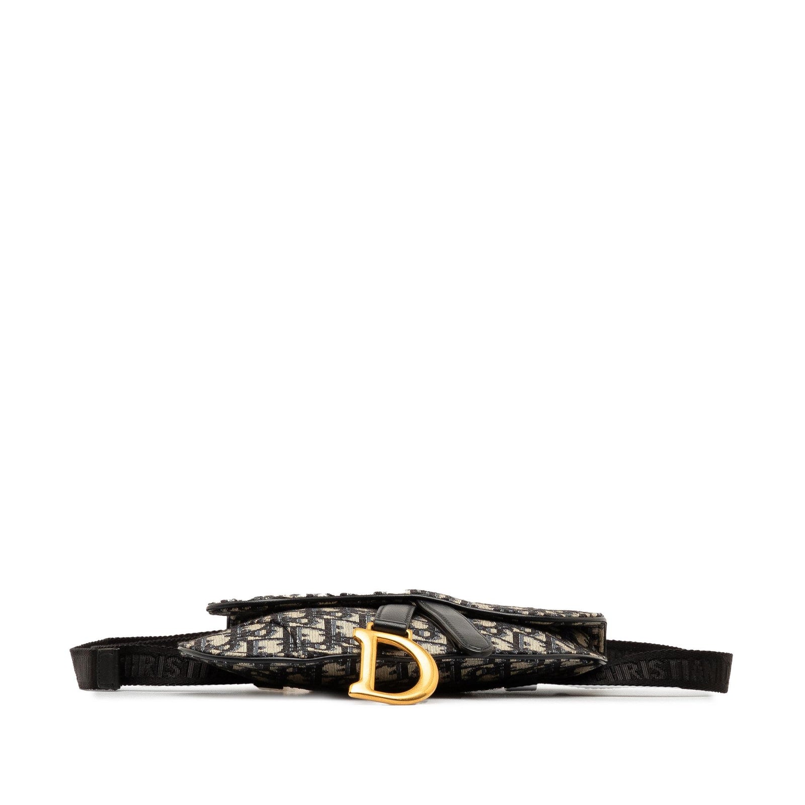 Dior oblique canvas saddle belt bag shop