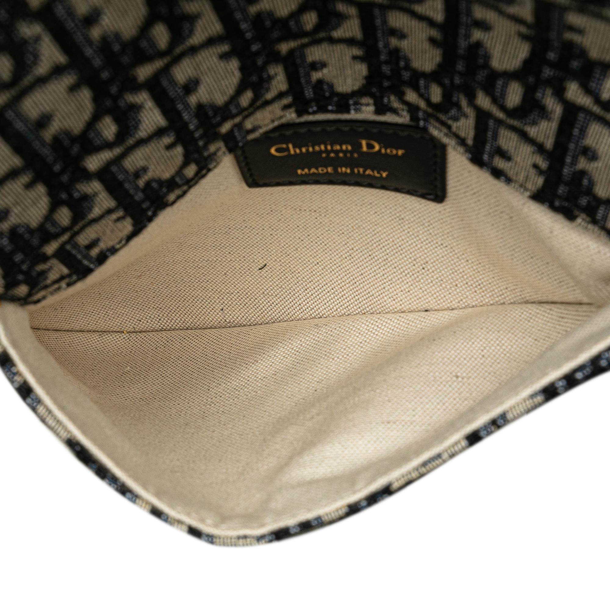 Dior Oblique Canvas Saddle Belt Bag