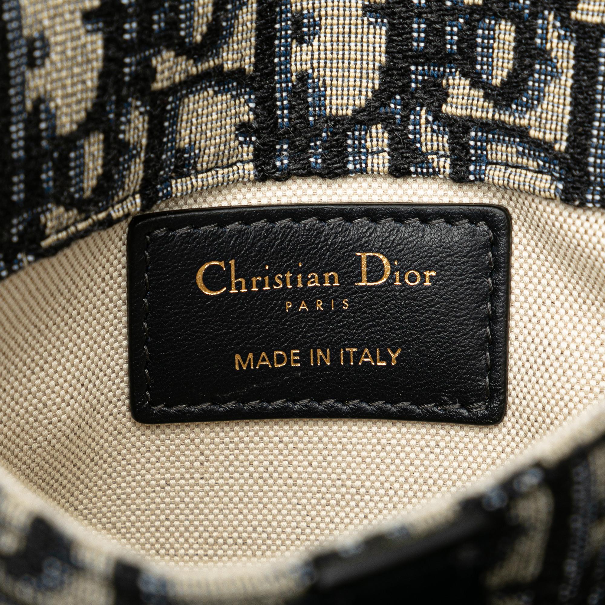 Dior Oblique Canvas Saddle Belt Bag