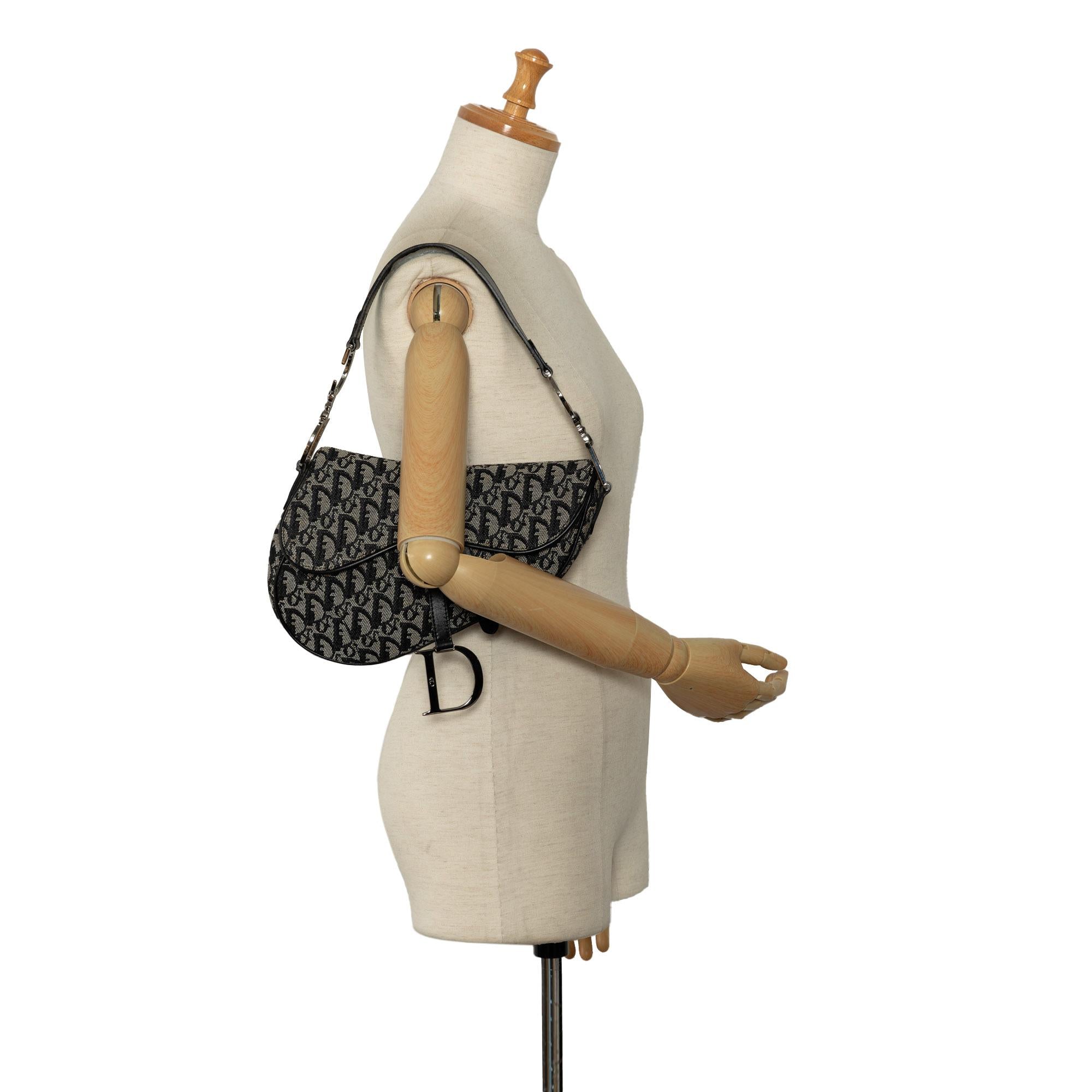 Dior Oblique Canvas Saddle (SHG-pJQQNe)