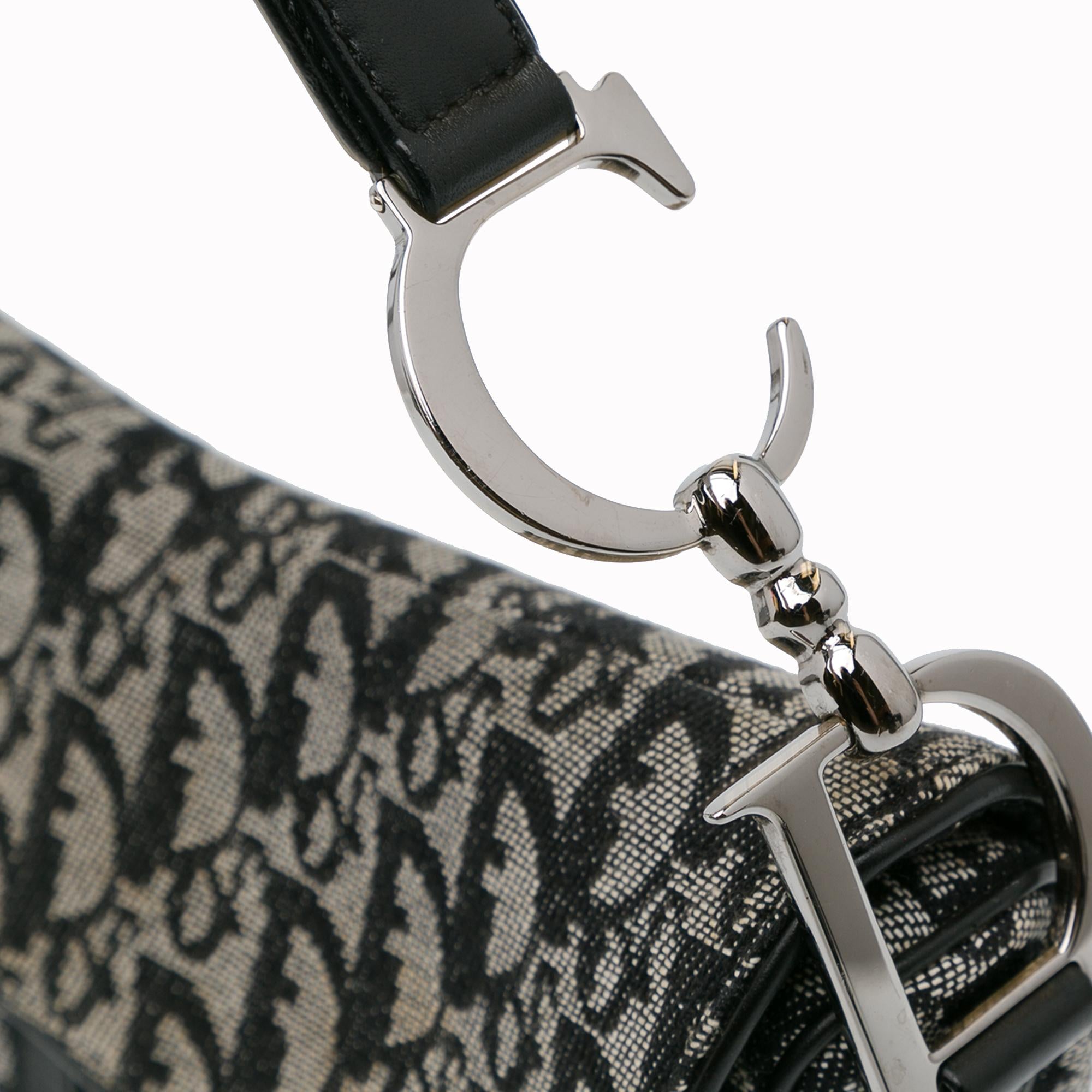 Dior Oblique Canvas Saddle (SHG-4Ylzsd)