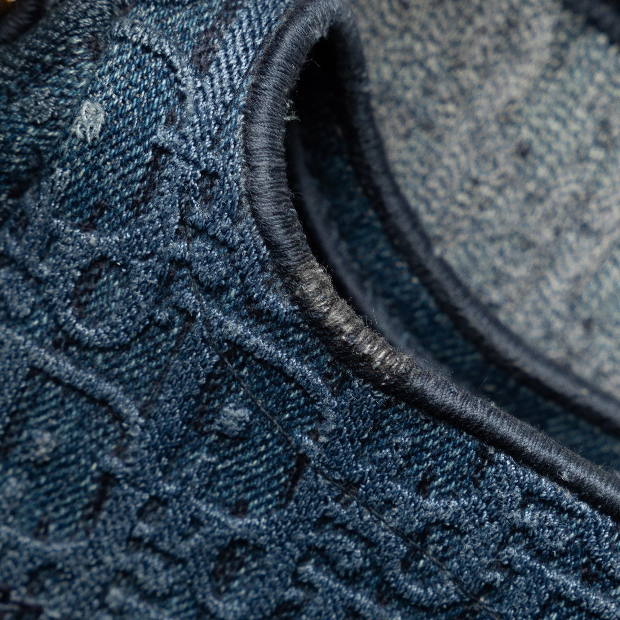 Dior Oblique Denim Saddle Bag (SHG-tFXGoz)